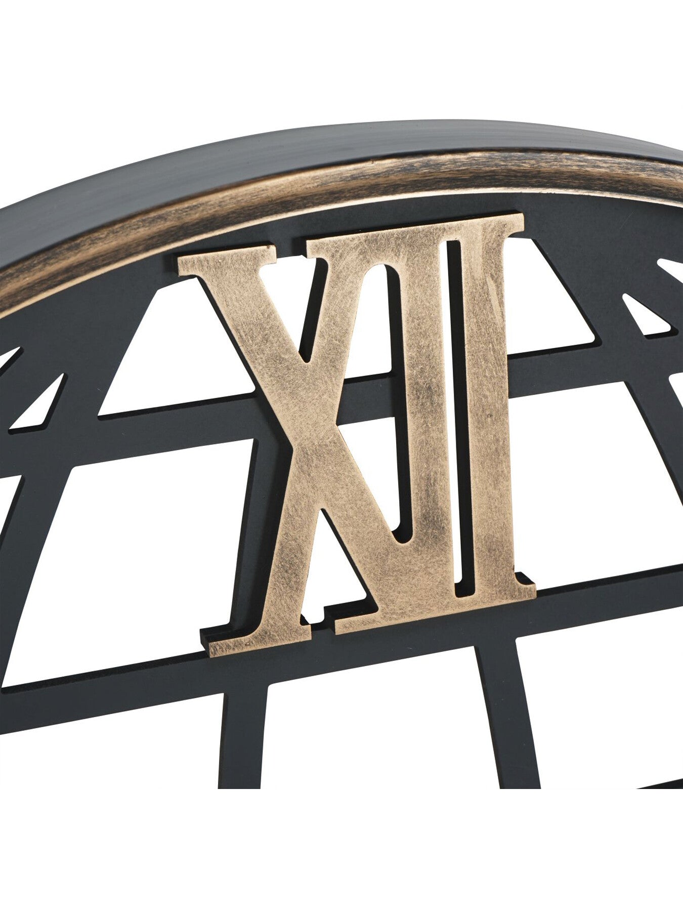Open Wall Clock Globe and Numerals 100cm