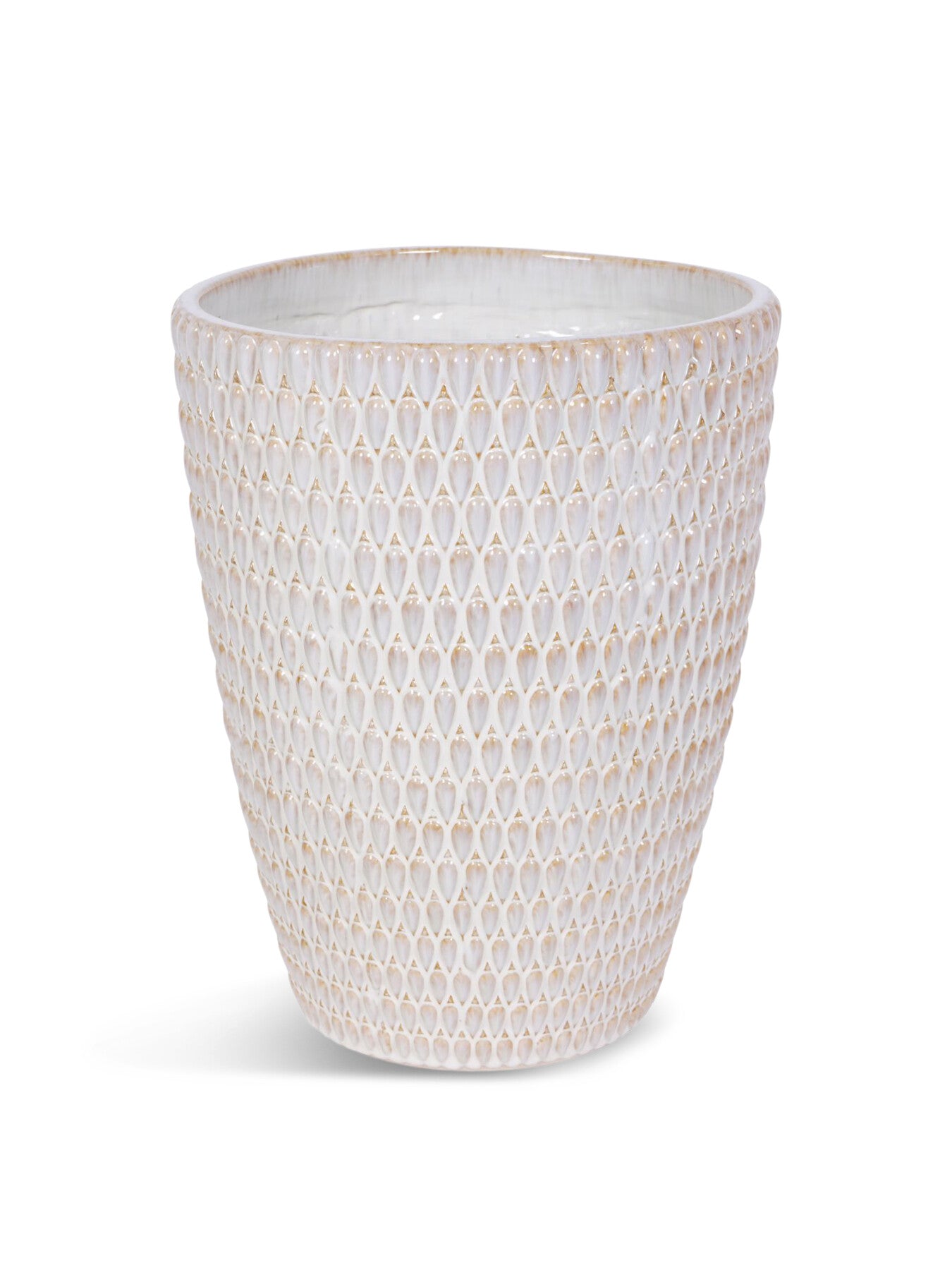 Mediterranean Reactive Glaze Ceramic Planter XL Plante