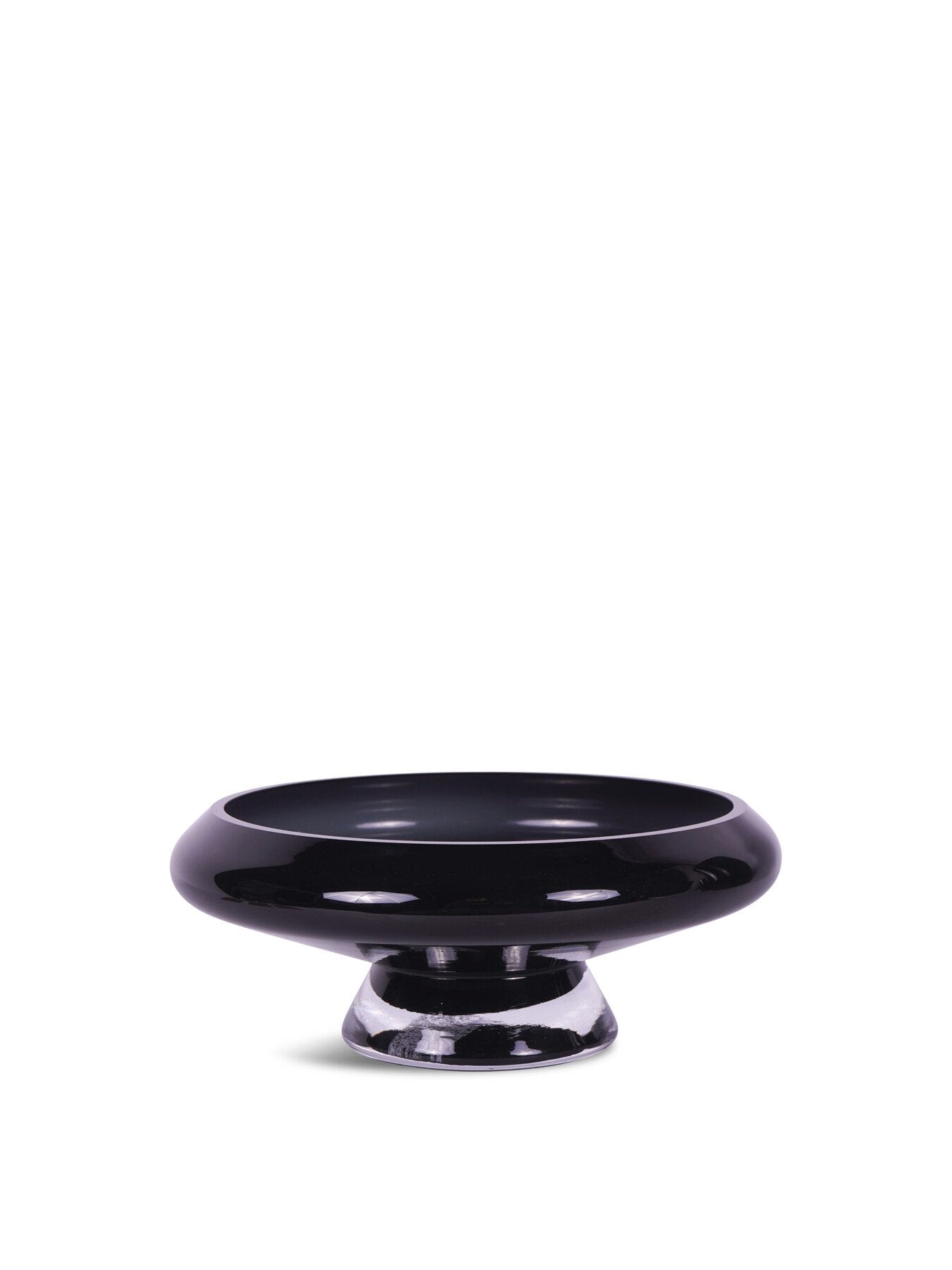 Noir Glass Bowl 26cm
