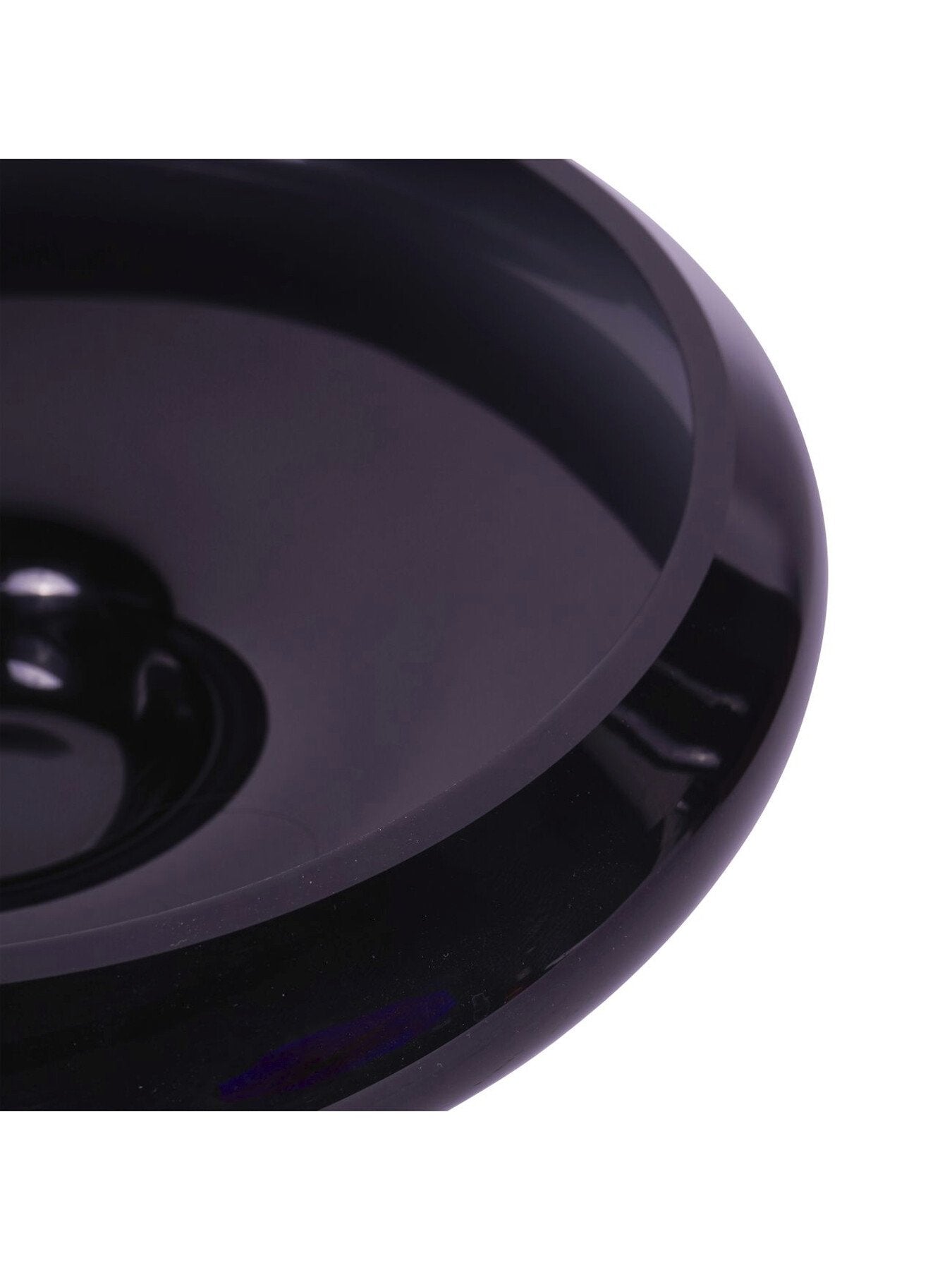Noir Glass Bowl 26cm