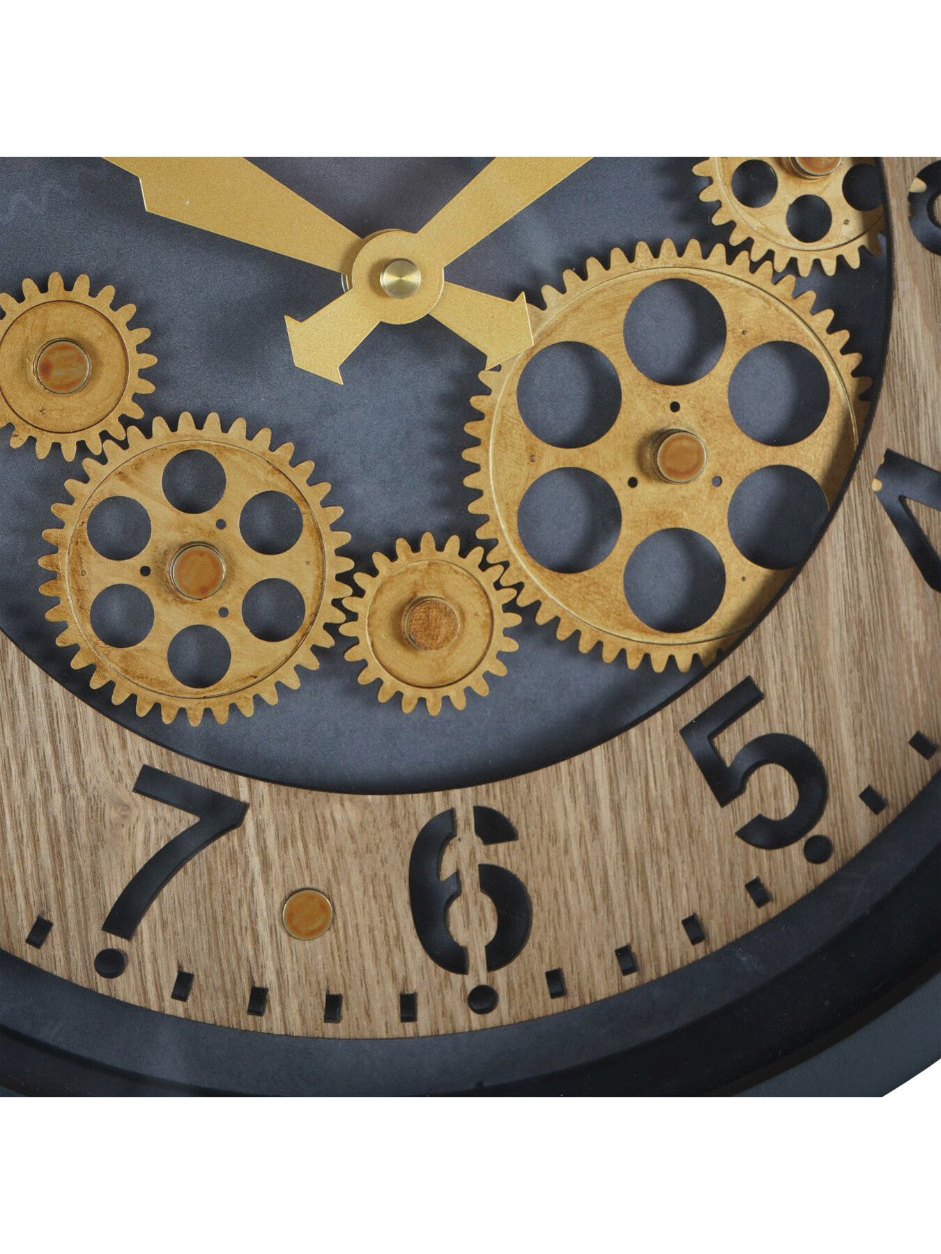 Palladium Mini  Dials Clock 32.8cm