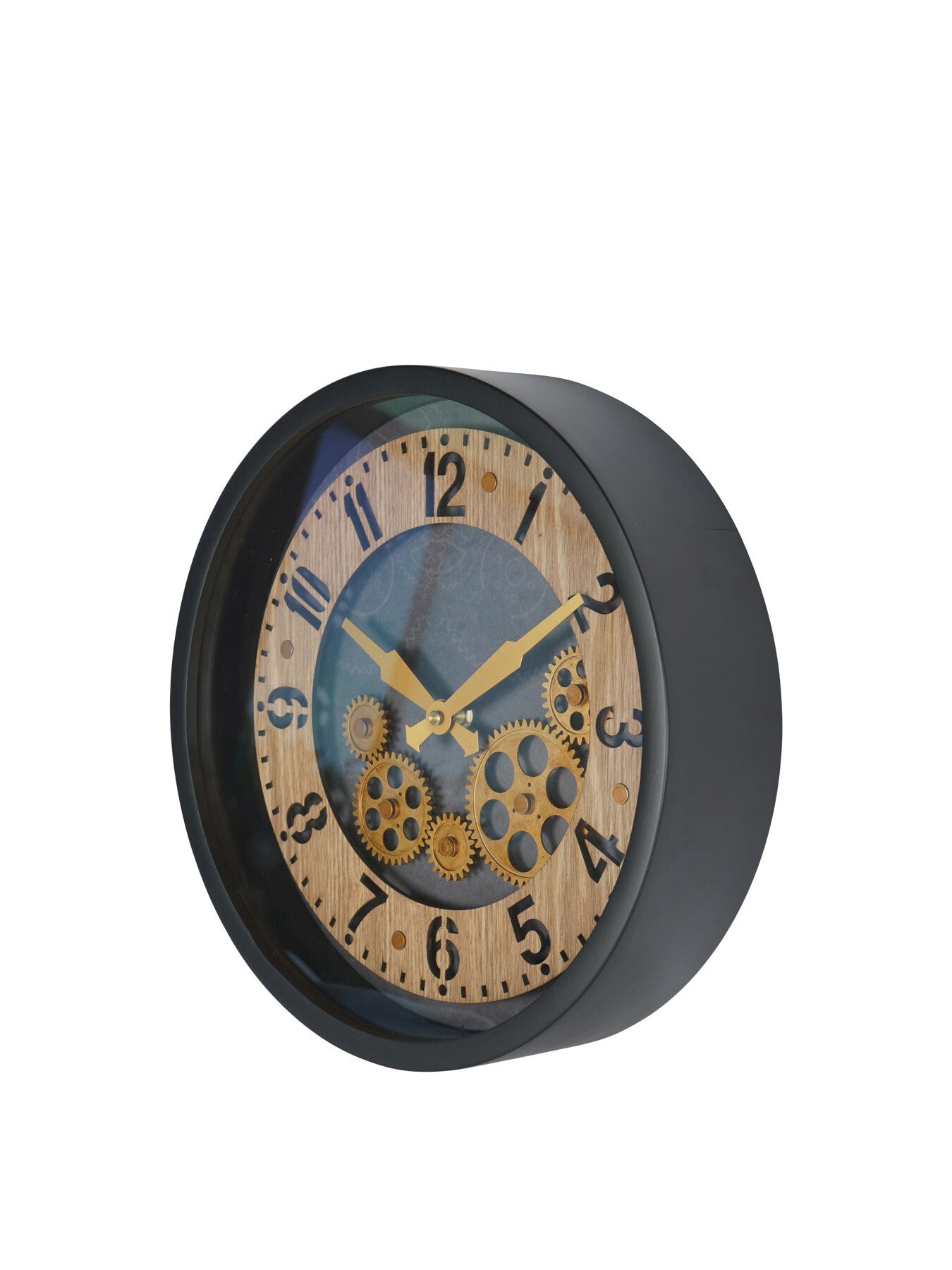 Palladium Mini  Dials Clock 32.8cm