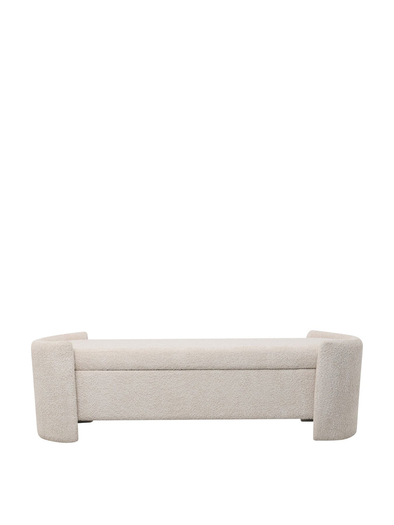 Casa Upholstered Storage Bench Taupe
