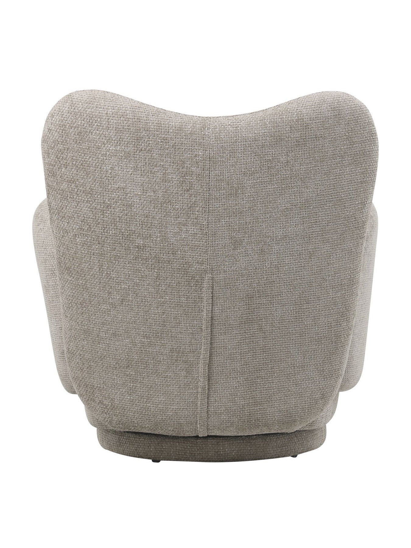 Casa Upholstered Swivel Chair Mink