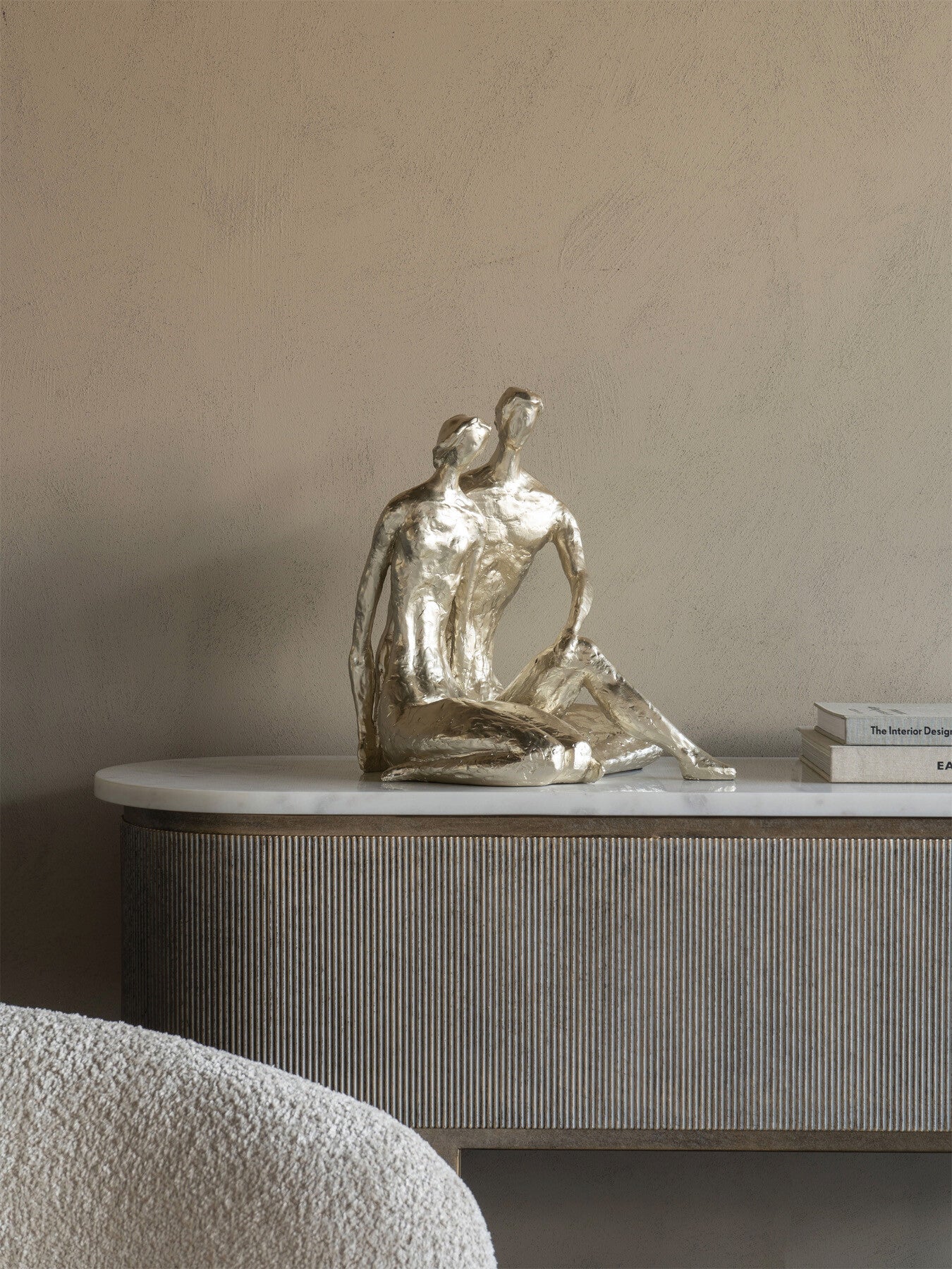 Large Loving Couple Sculpture