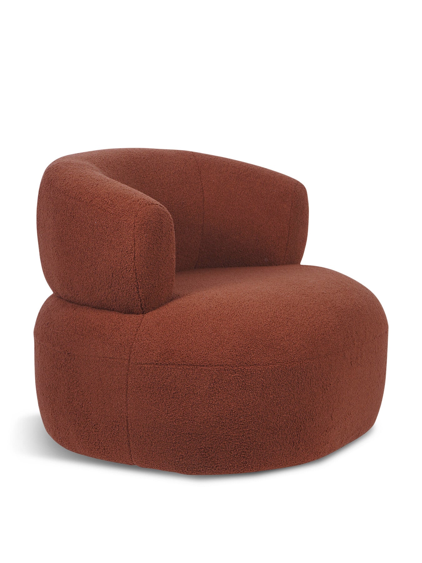 Luna Occasional Chair in Terracotta