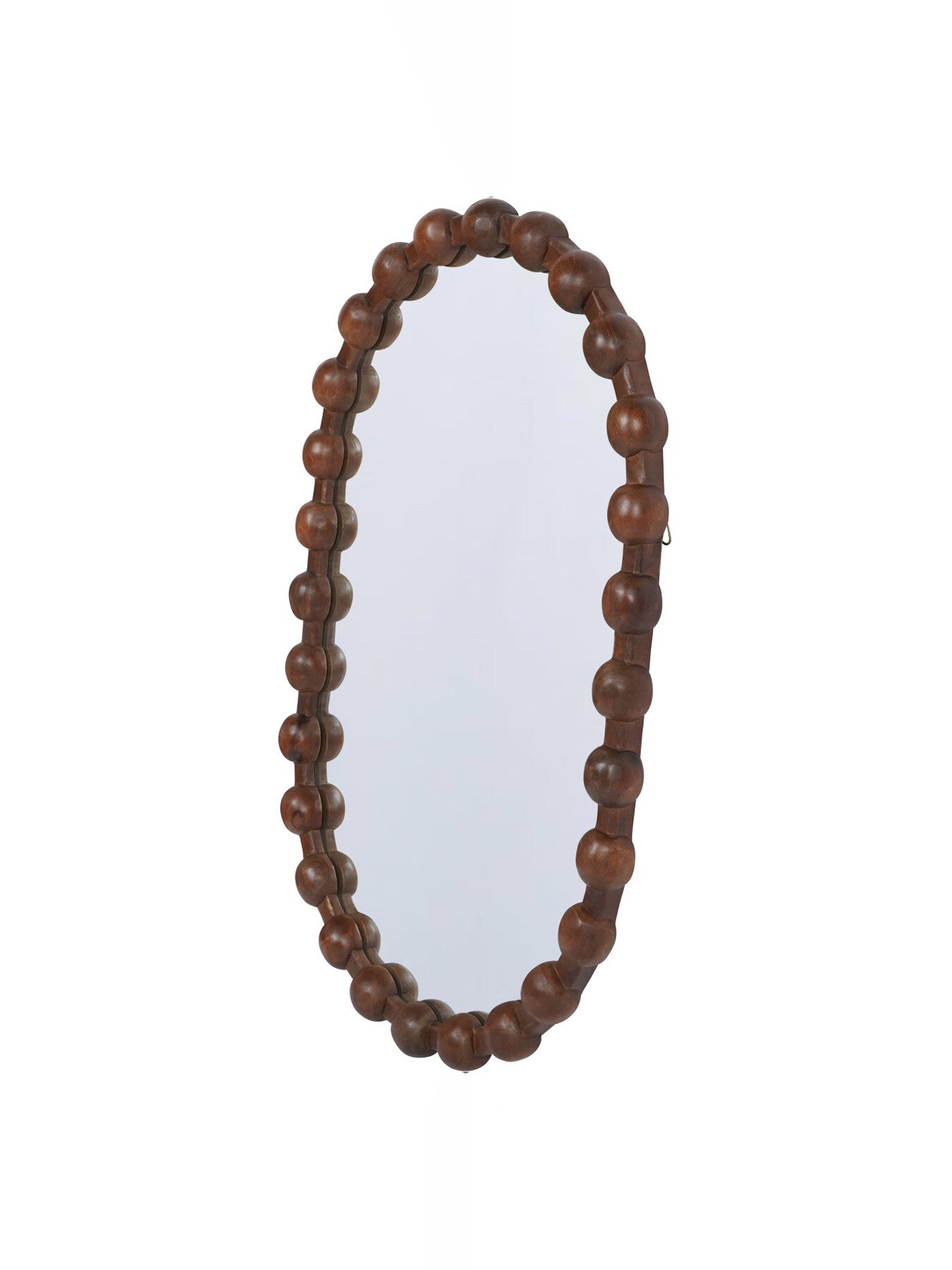 Carmel Oval Wooden Carved Mirror