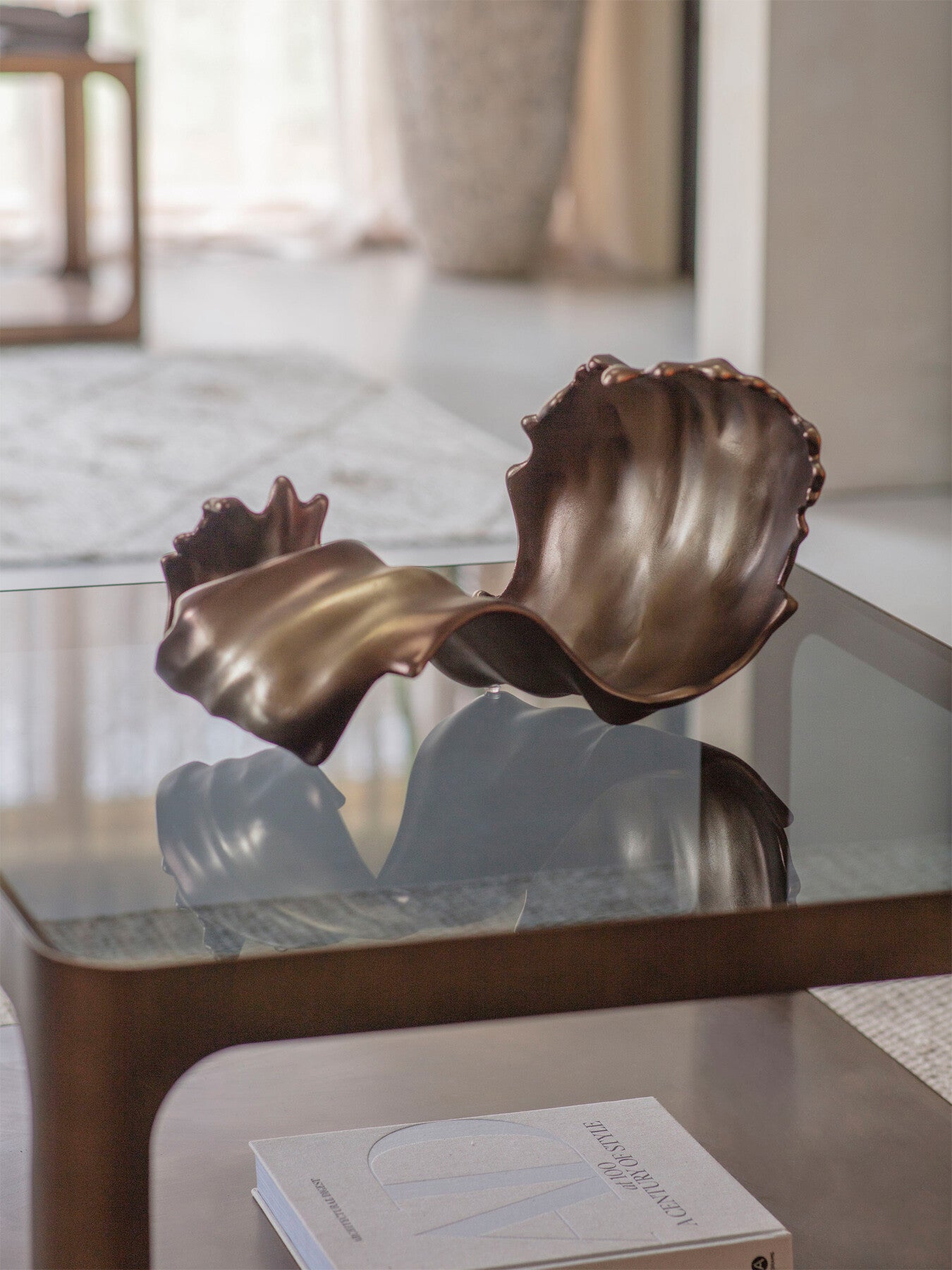 Montrose Decorative Scroll Sculpture 50 x 28cm