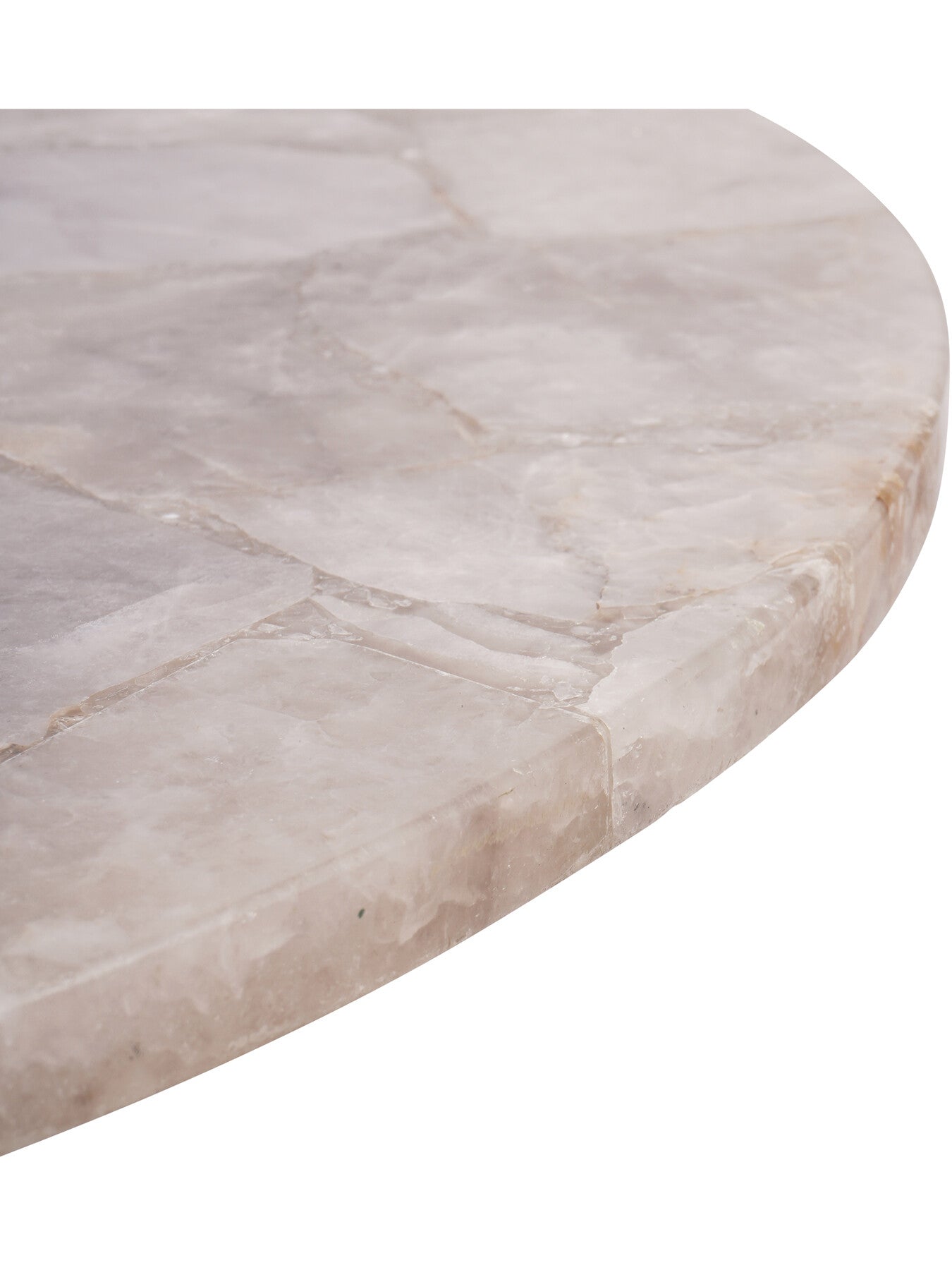 Bosworth Round Smokey Quartz Coffee Table 80cm