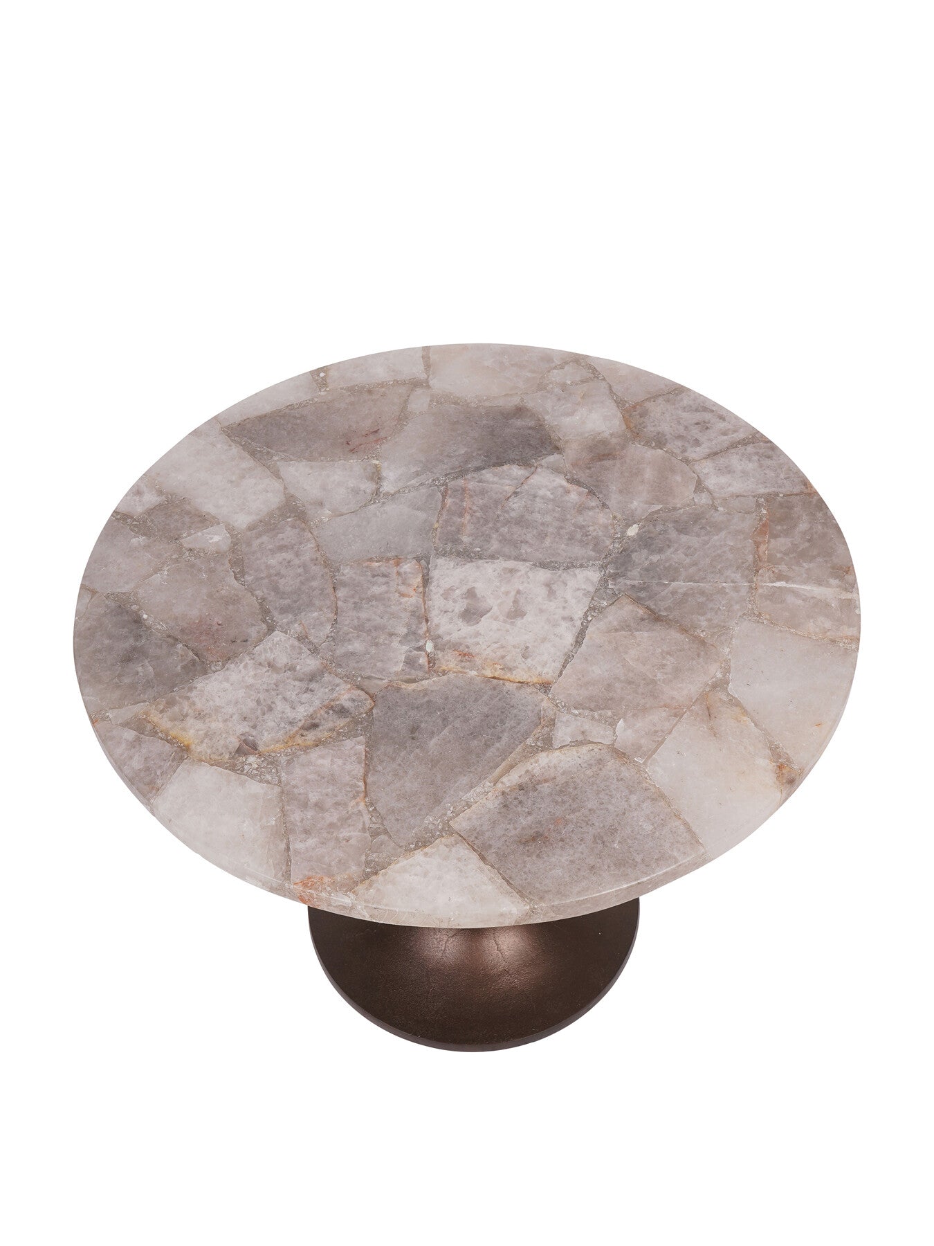 Bosworth Smokey Quartz  Side Table 60cm