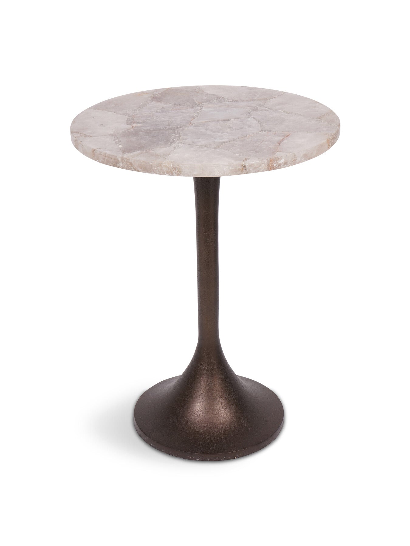 Bosworth  Smokey Quartz  Side Table 42cm
