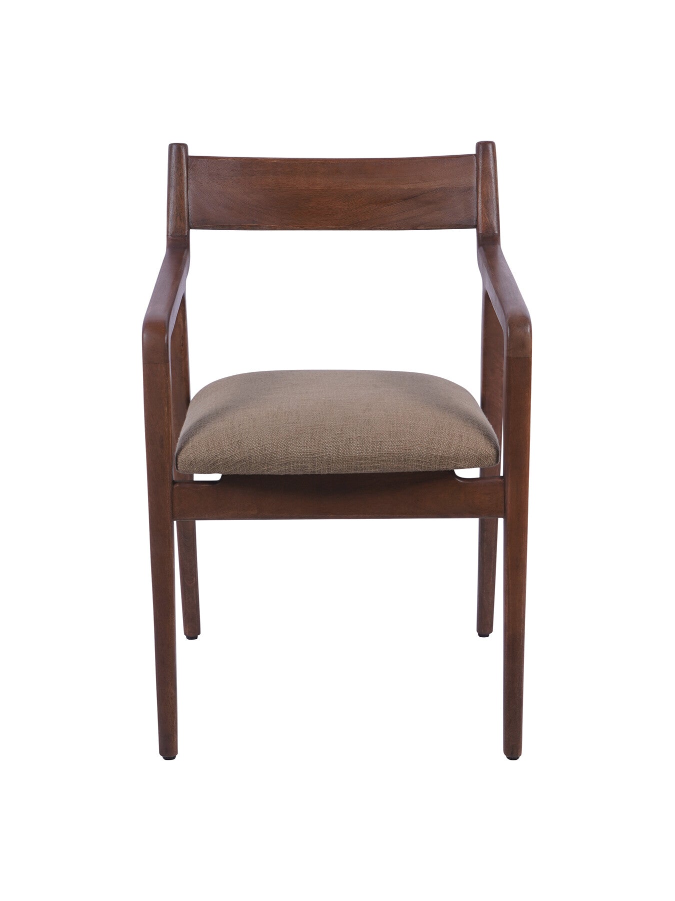 Monterey Wooden Upholstered Dining Chair in Cappuccino