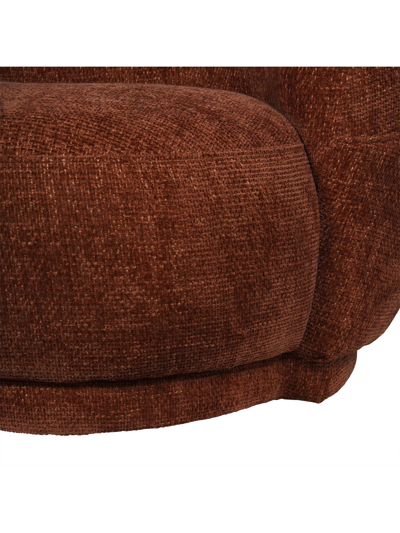 Waverley Curved Mini Sofa Terracotta