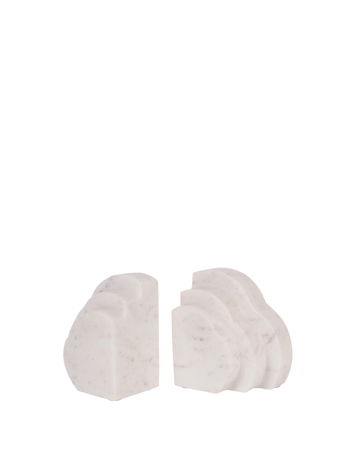 Genoa Marble Cloud Bookends