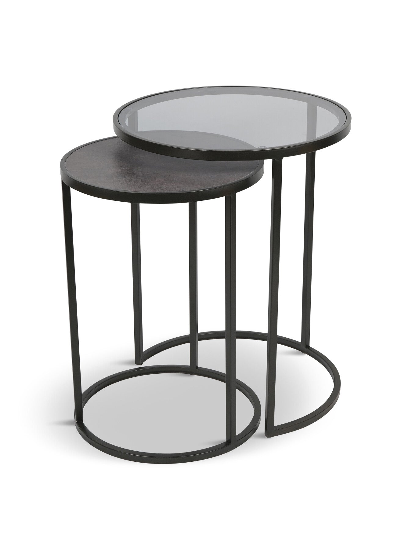 Turner Set of 2 Nesting Side Tables