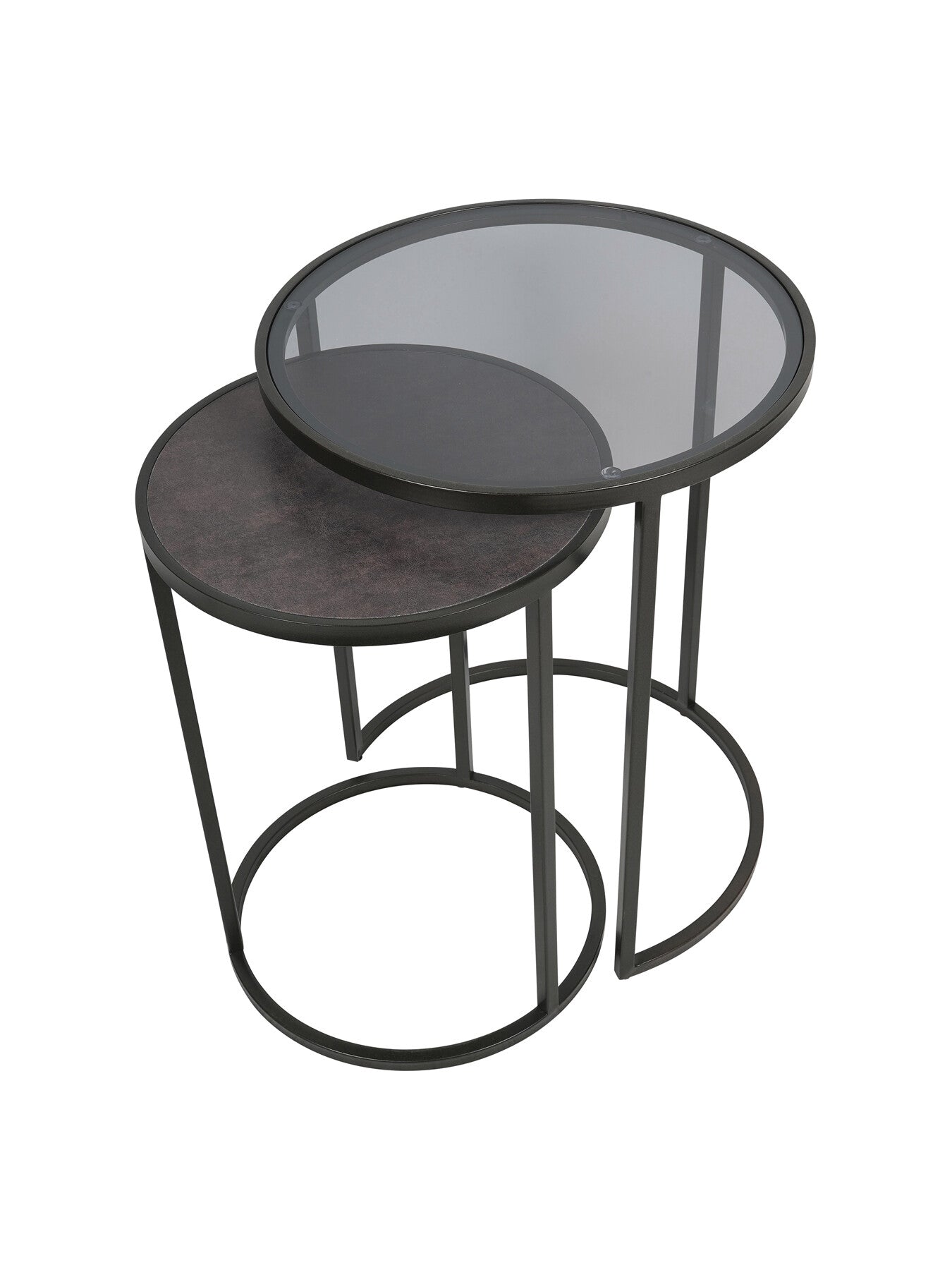 Turner Set of 2 Nesting Side Tables