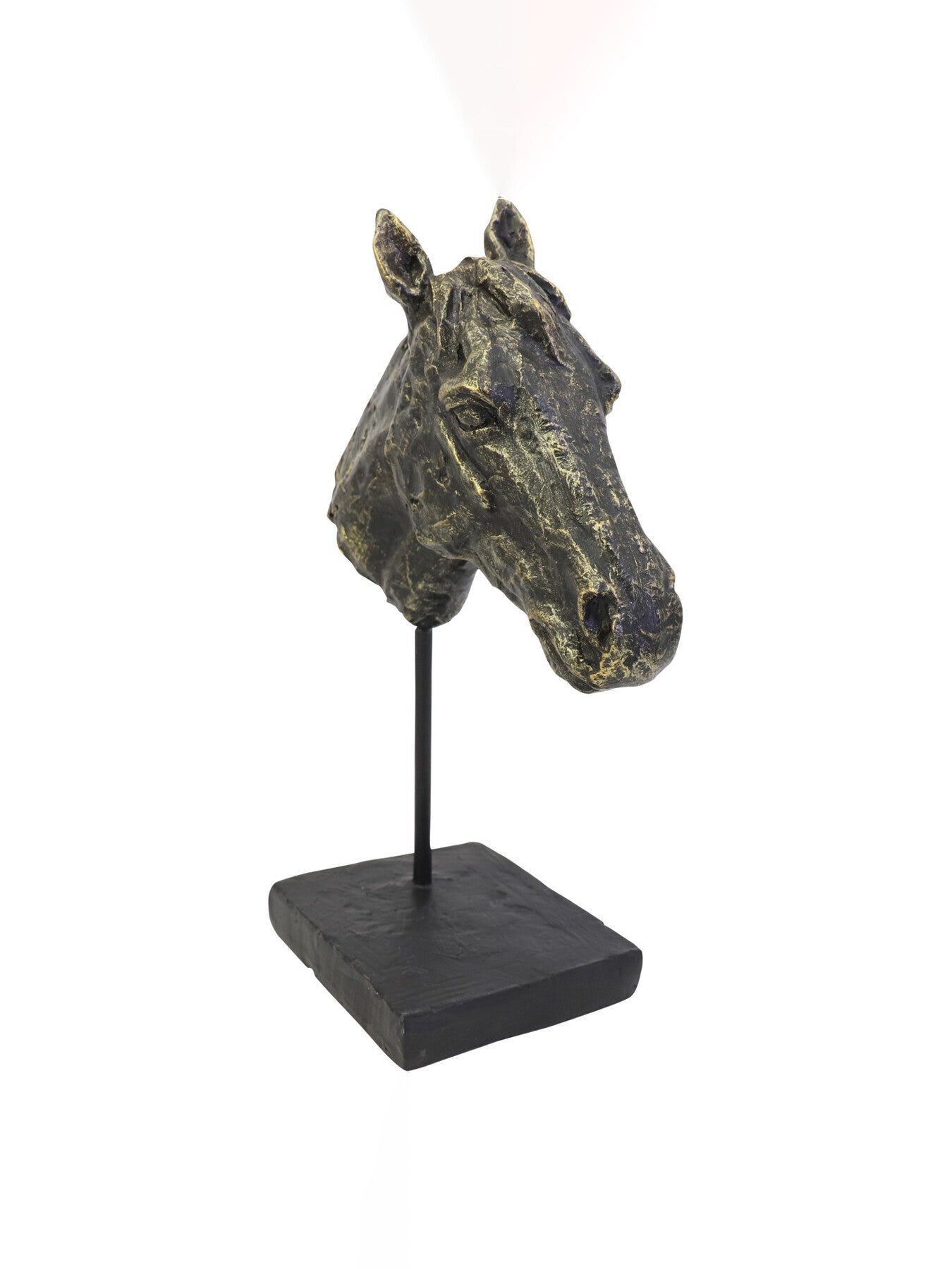 Bay Horse Head Sculpture