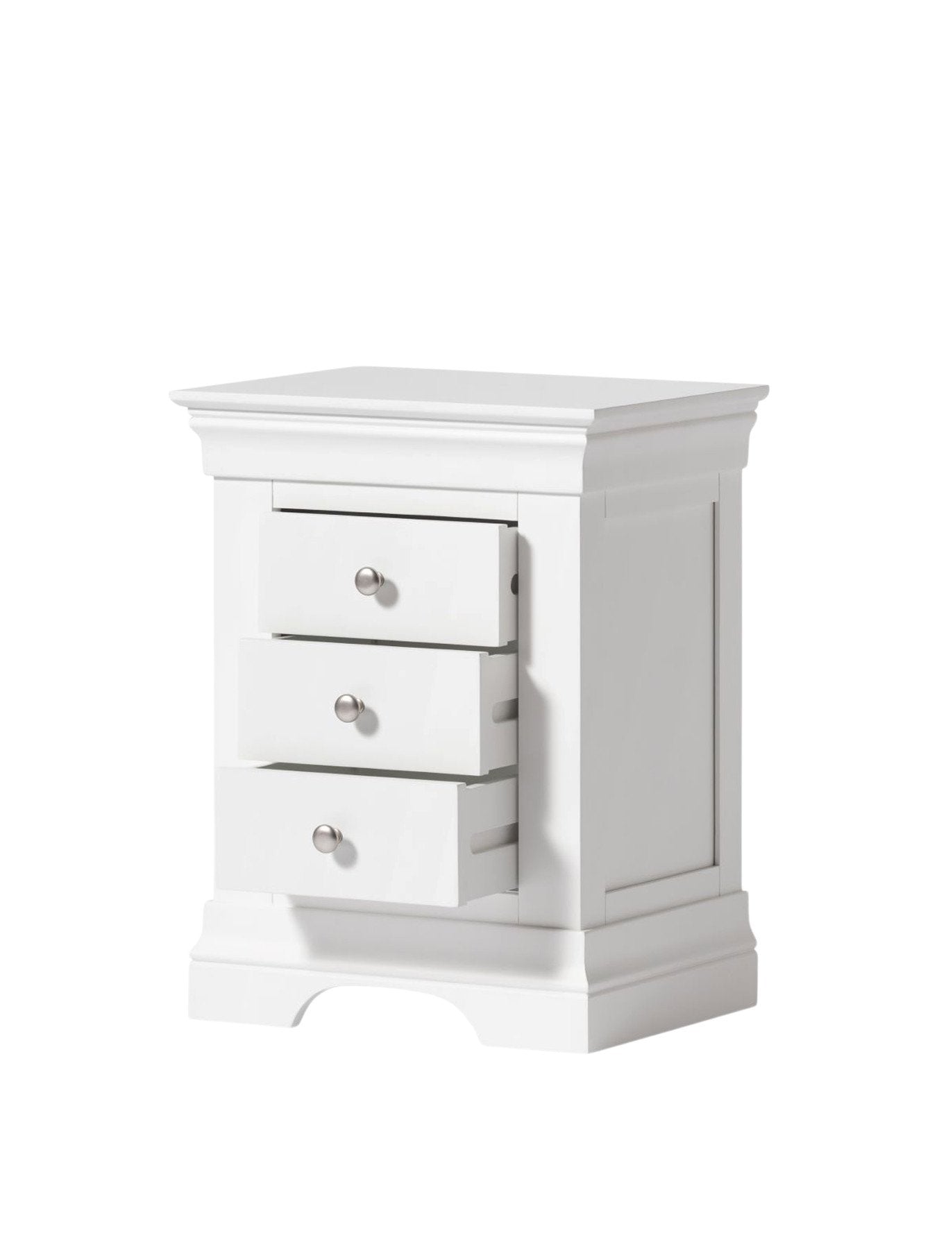 Castle Combe 3 Draw Bedside Table