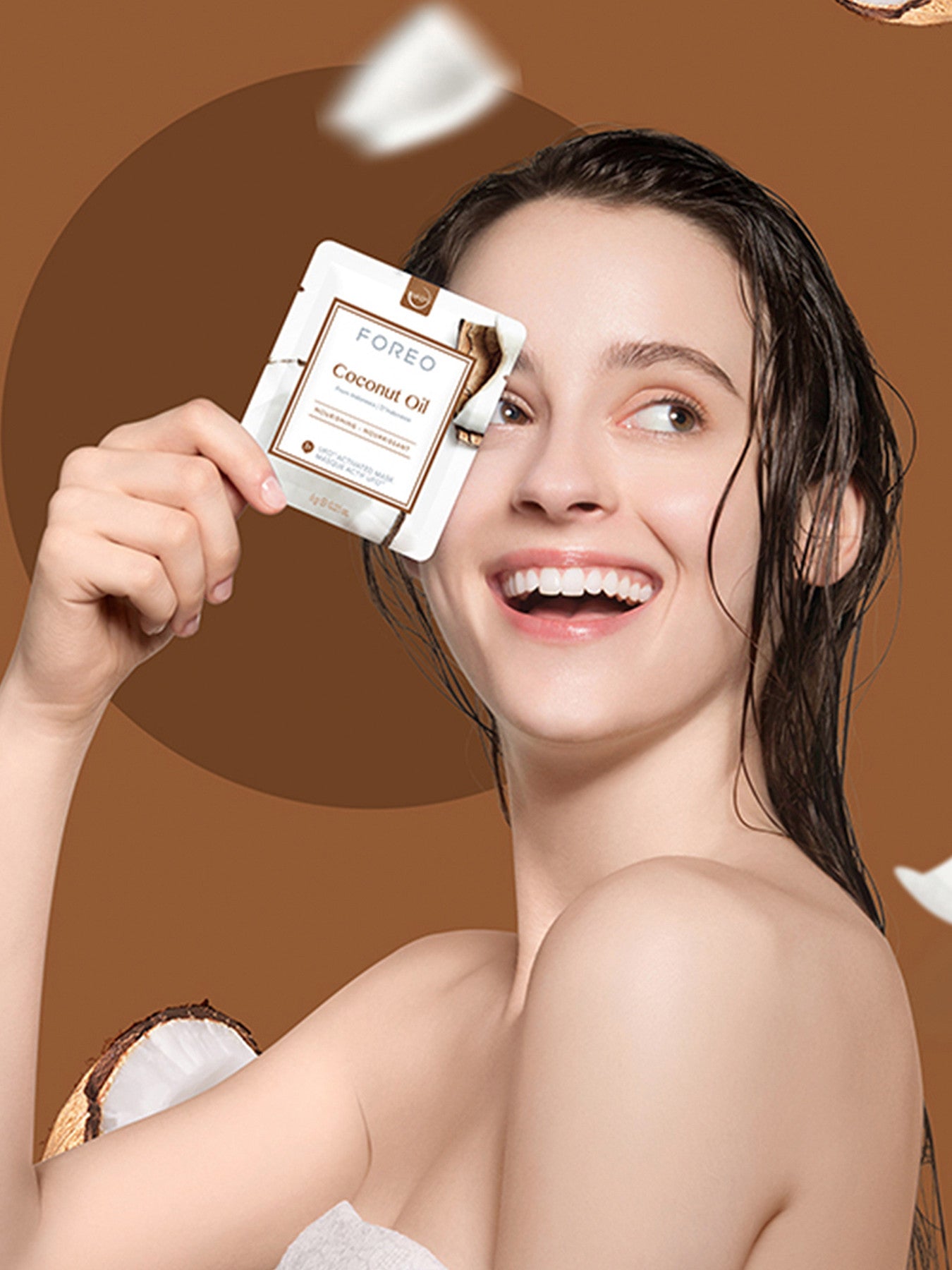 UFO Mask Farm To Face Coconut Oil x 6