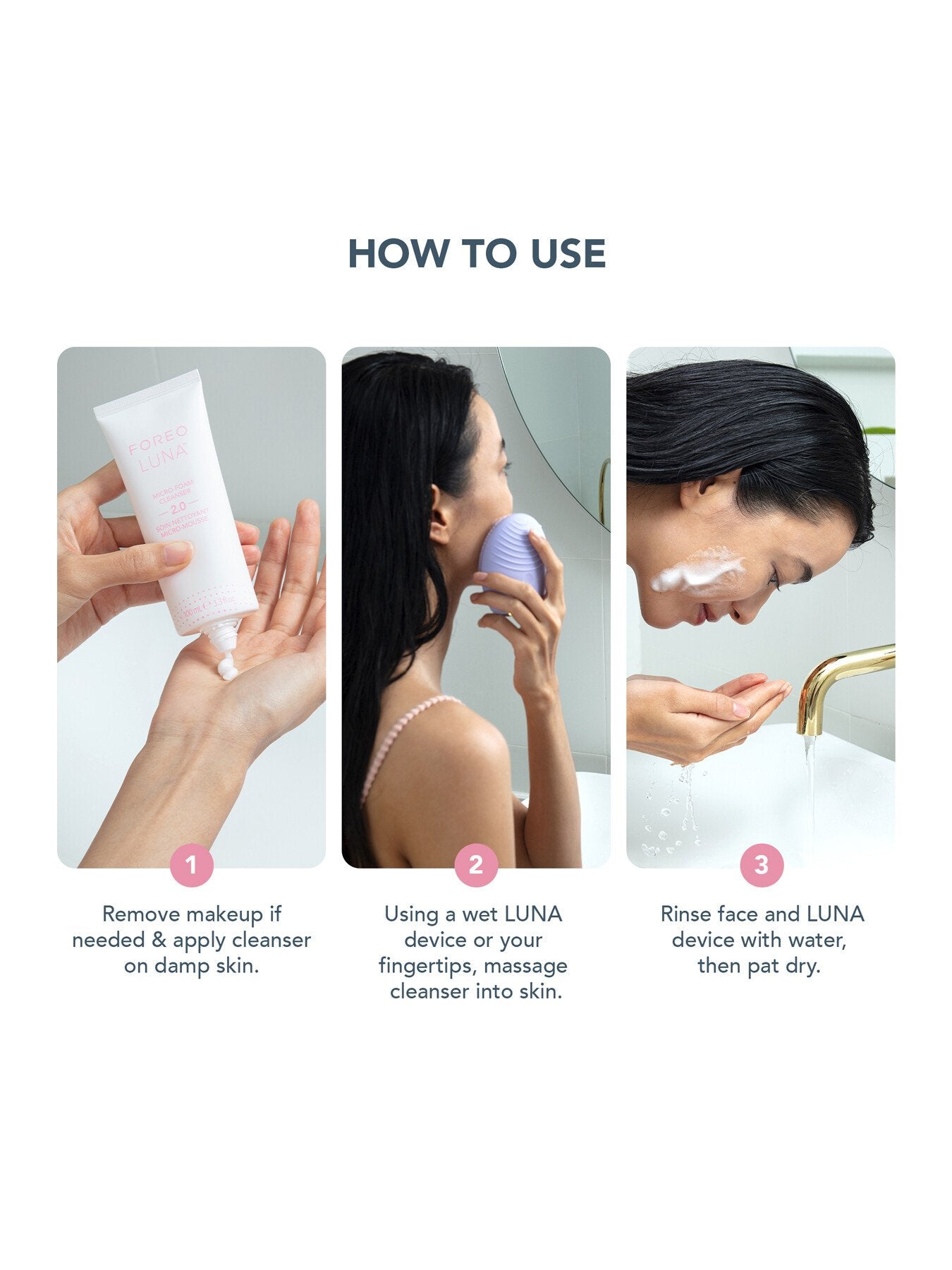 LUNA™ Micro-Foam Cleanser 2.0