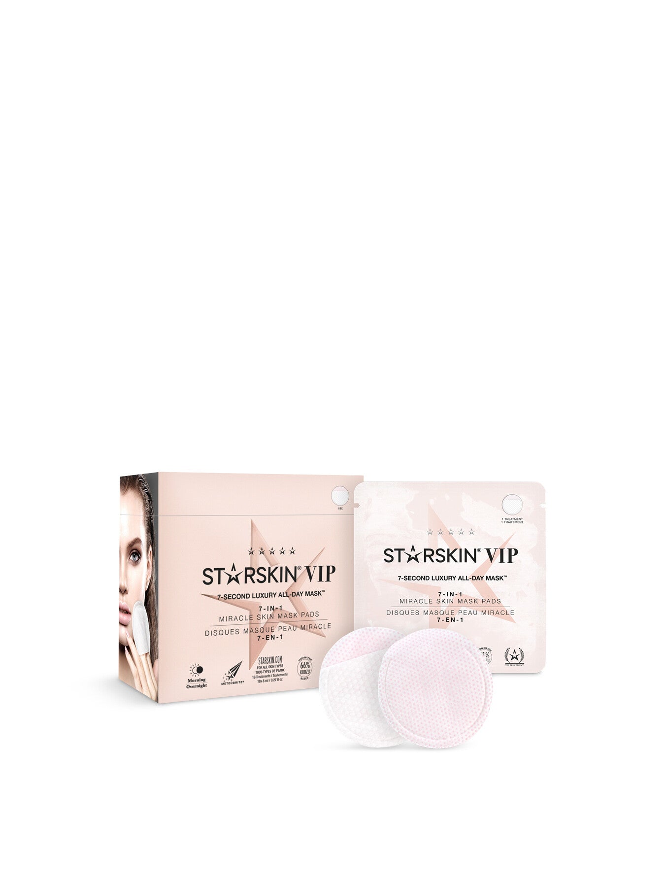 VIP 7 Second Luxury All Day Mask 18Pack