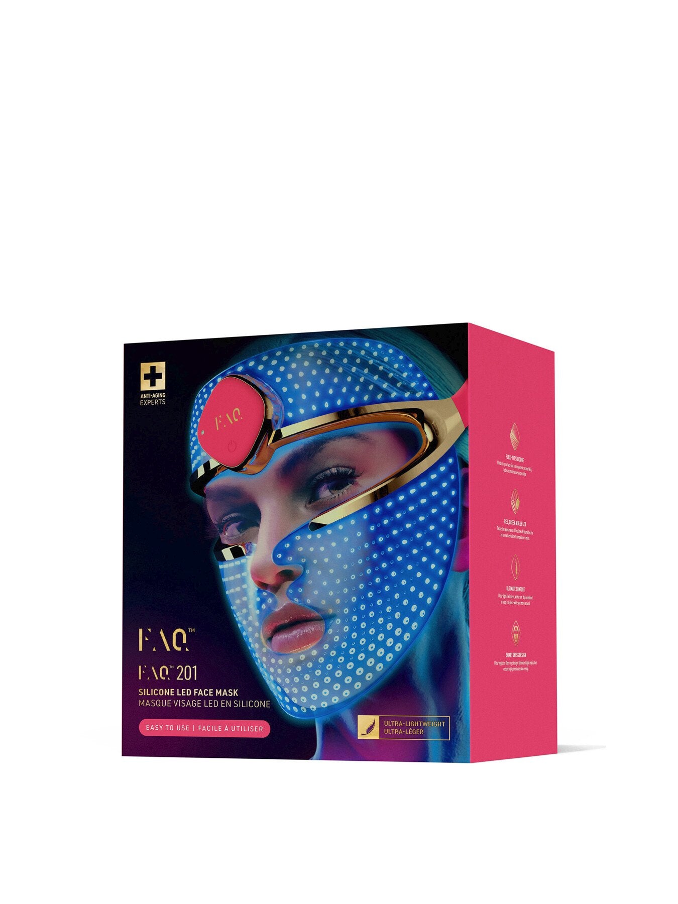 FAQ™ 201 LED Anti-Ageing Silicone Face Mask Treatment