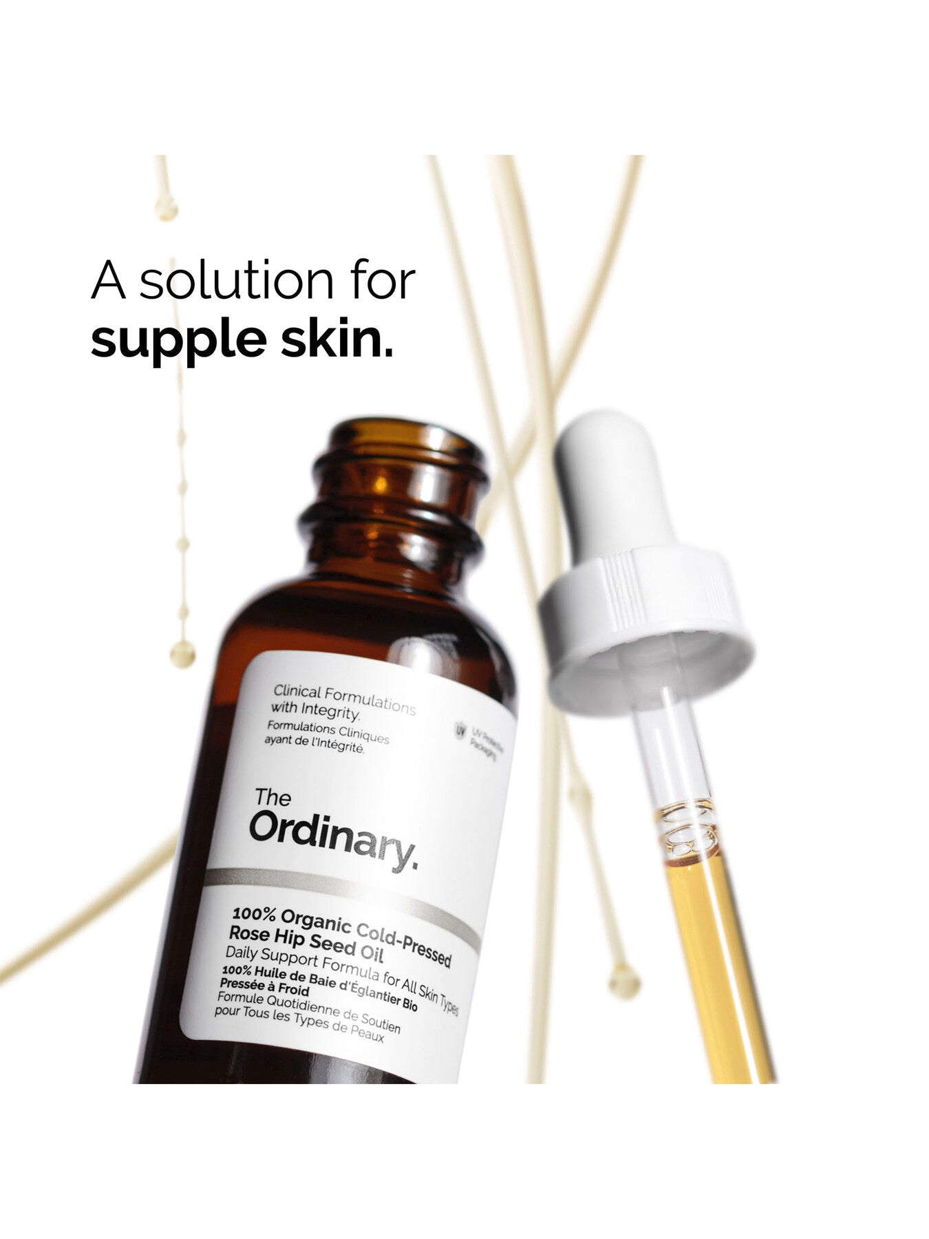 100 Organic Cold-Pressed Rose Hip Oil