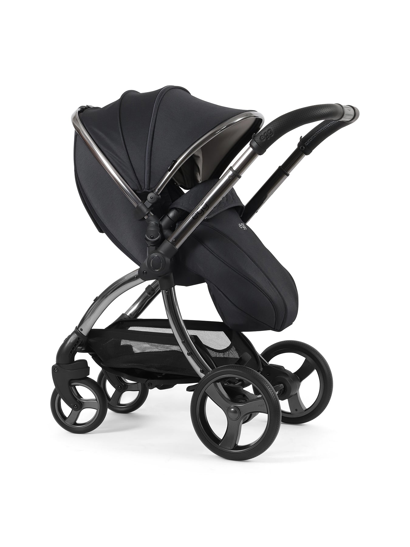 egg3 Stroller Luxury Bundle Carbonite