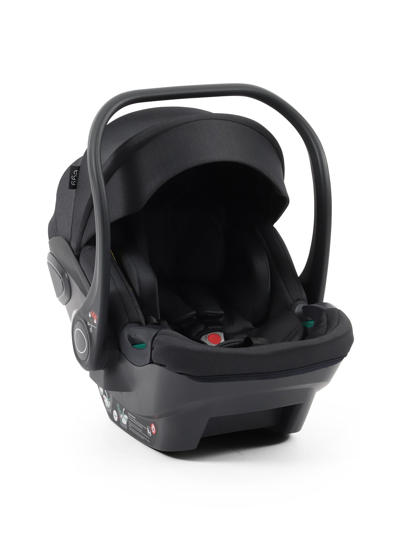 egg3 Stroller Luxury Bundle Carbonite
