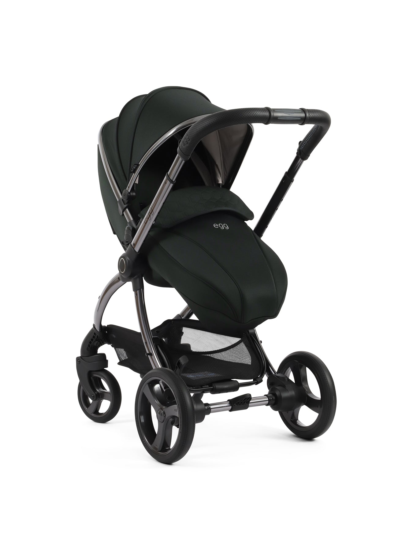 egg3 Stroller Luxury Bundle Black Olive