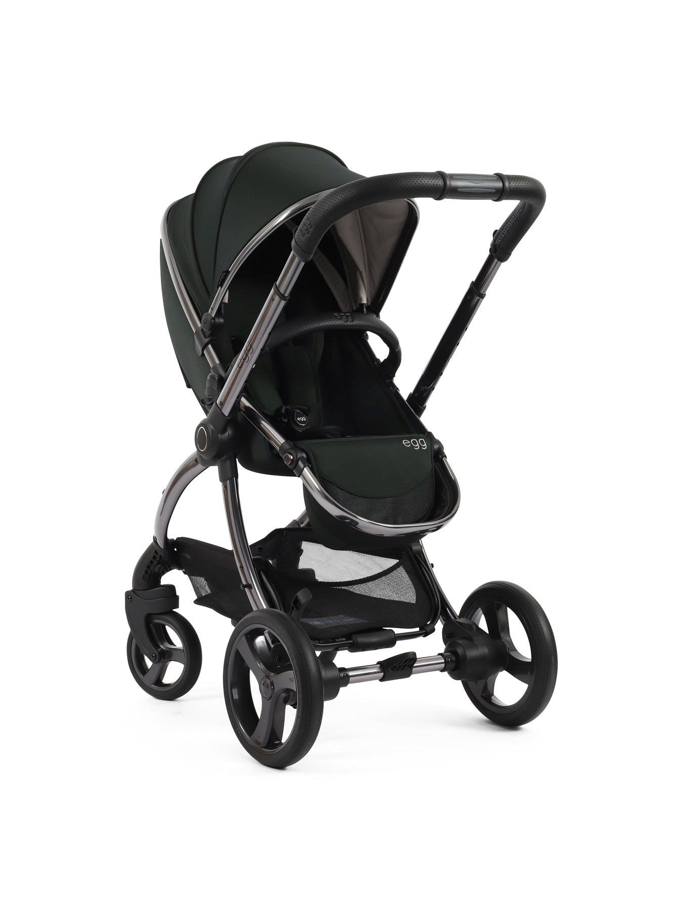 egg3 Stroller Luxury Bundle Black Olive