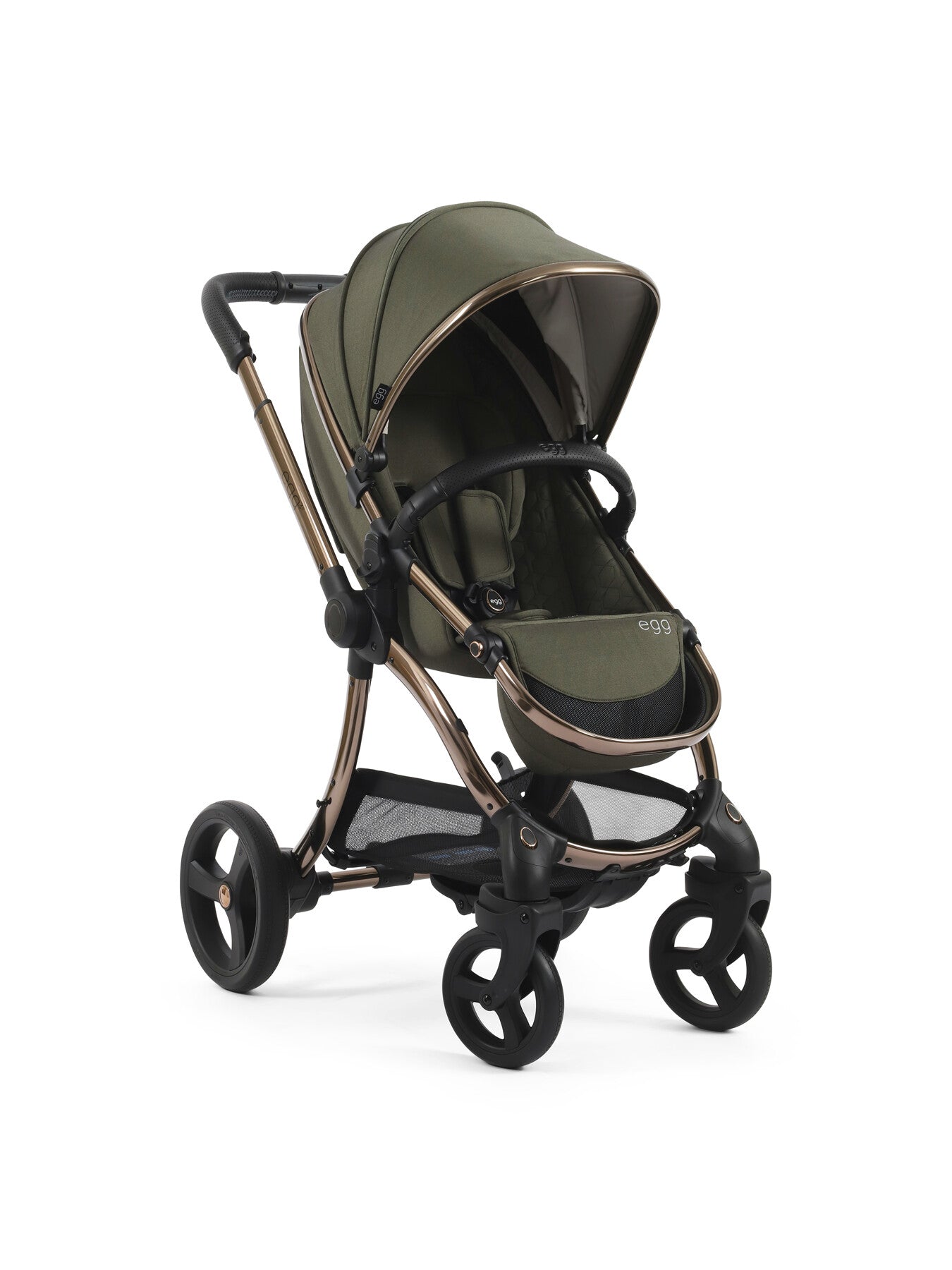 egg3 Stroller Luxury Bundle Hunter Green