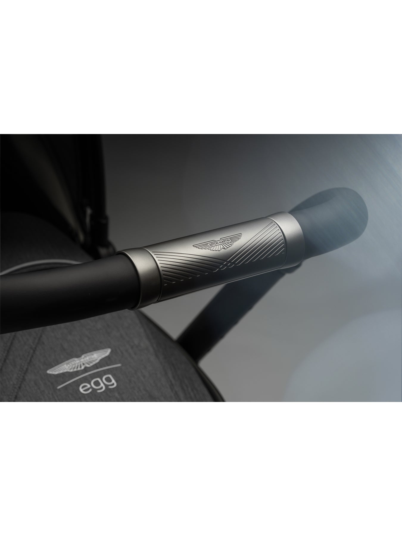 Luxury Egg3 x Aston Martin Stroller & Carrycot Set in Classic Grey – Limited Edition