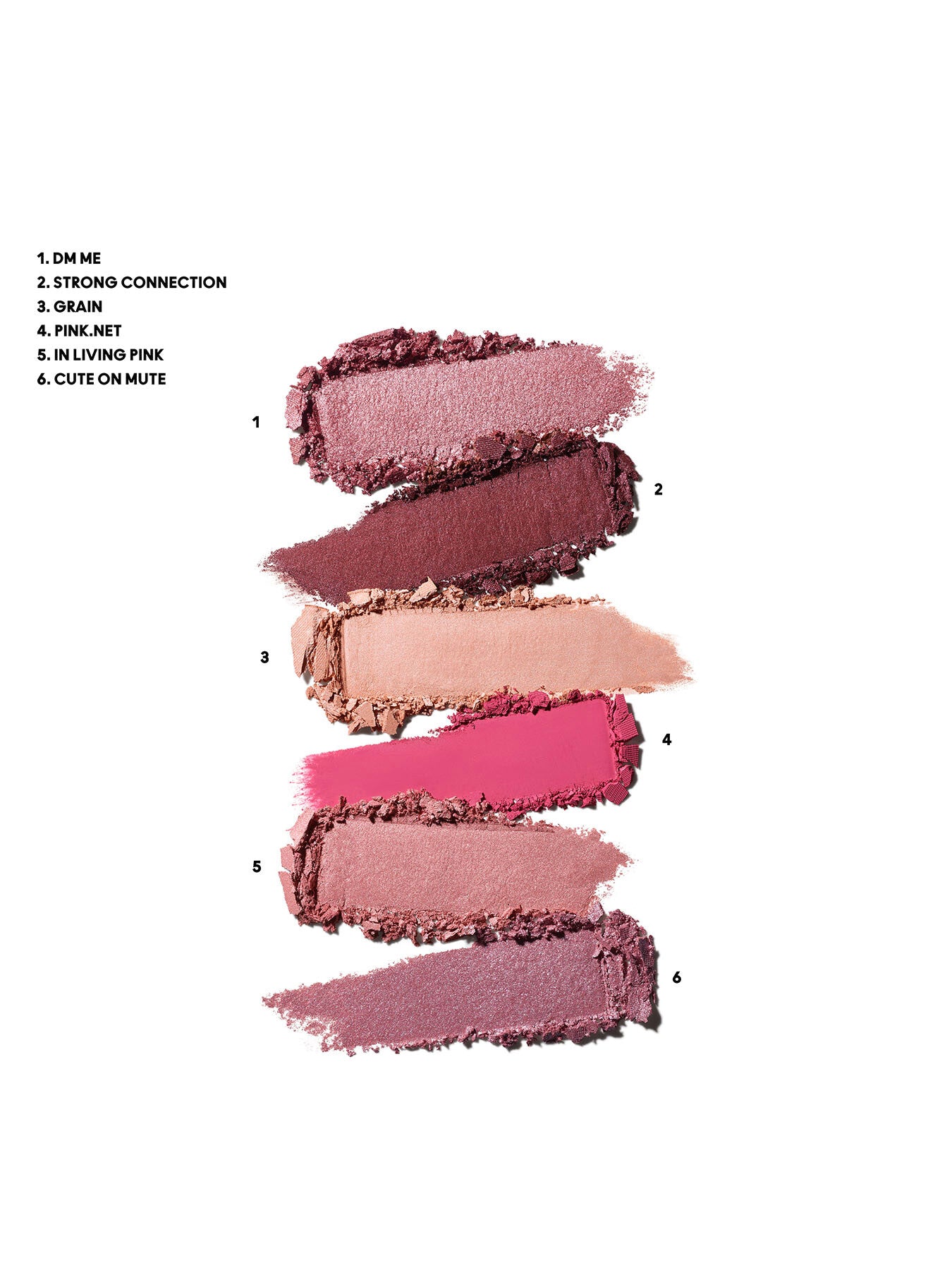 Connect In Colour Eye Shadow Palette Rose Lens