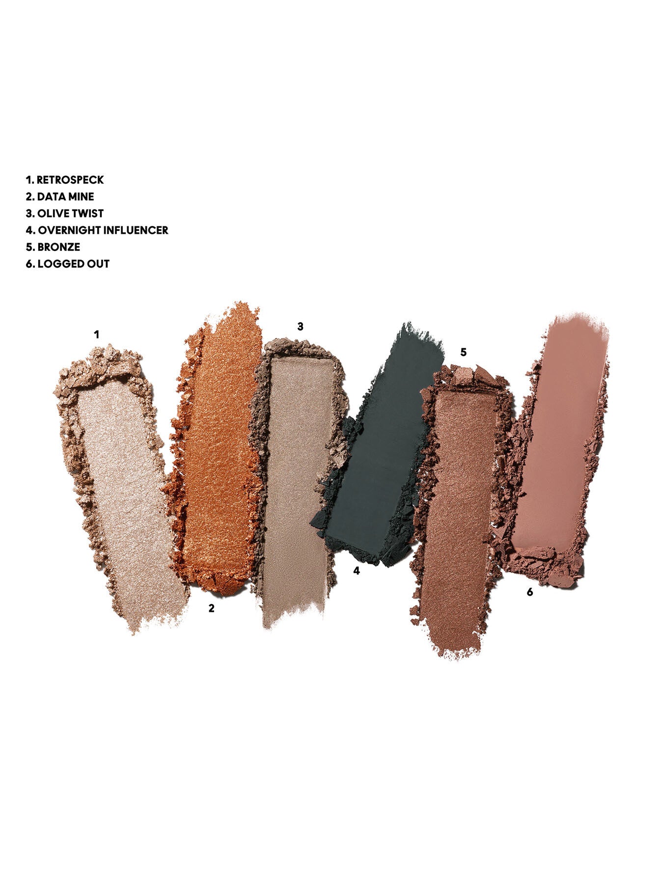 Connect In Colour Eye Shadow Palette Bronze Influence