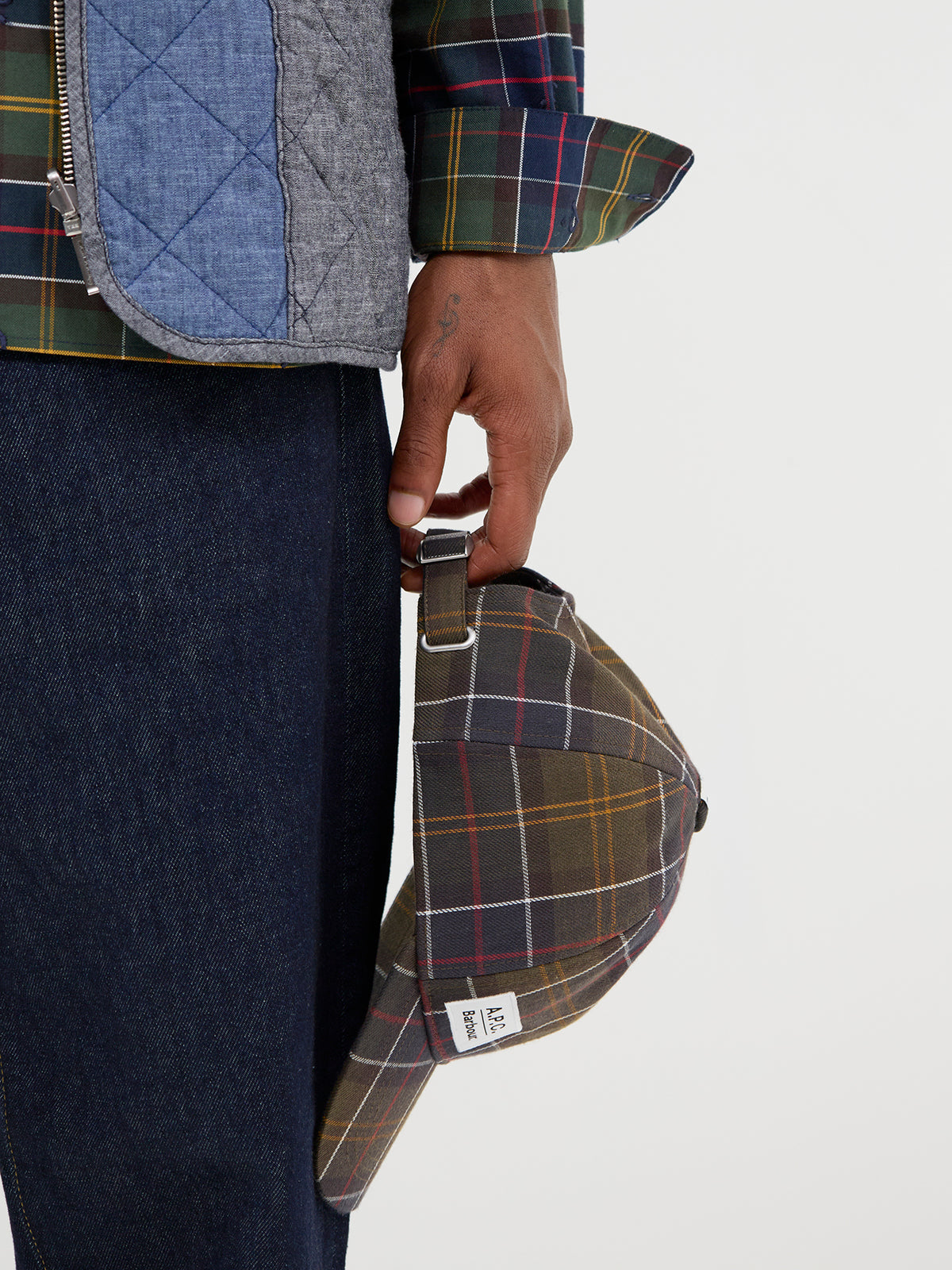 Barbour x APC Tartan Cap - Classic Tartan