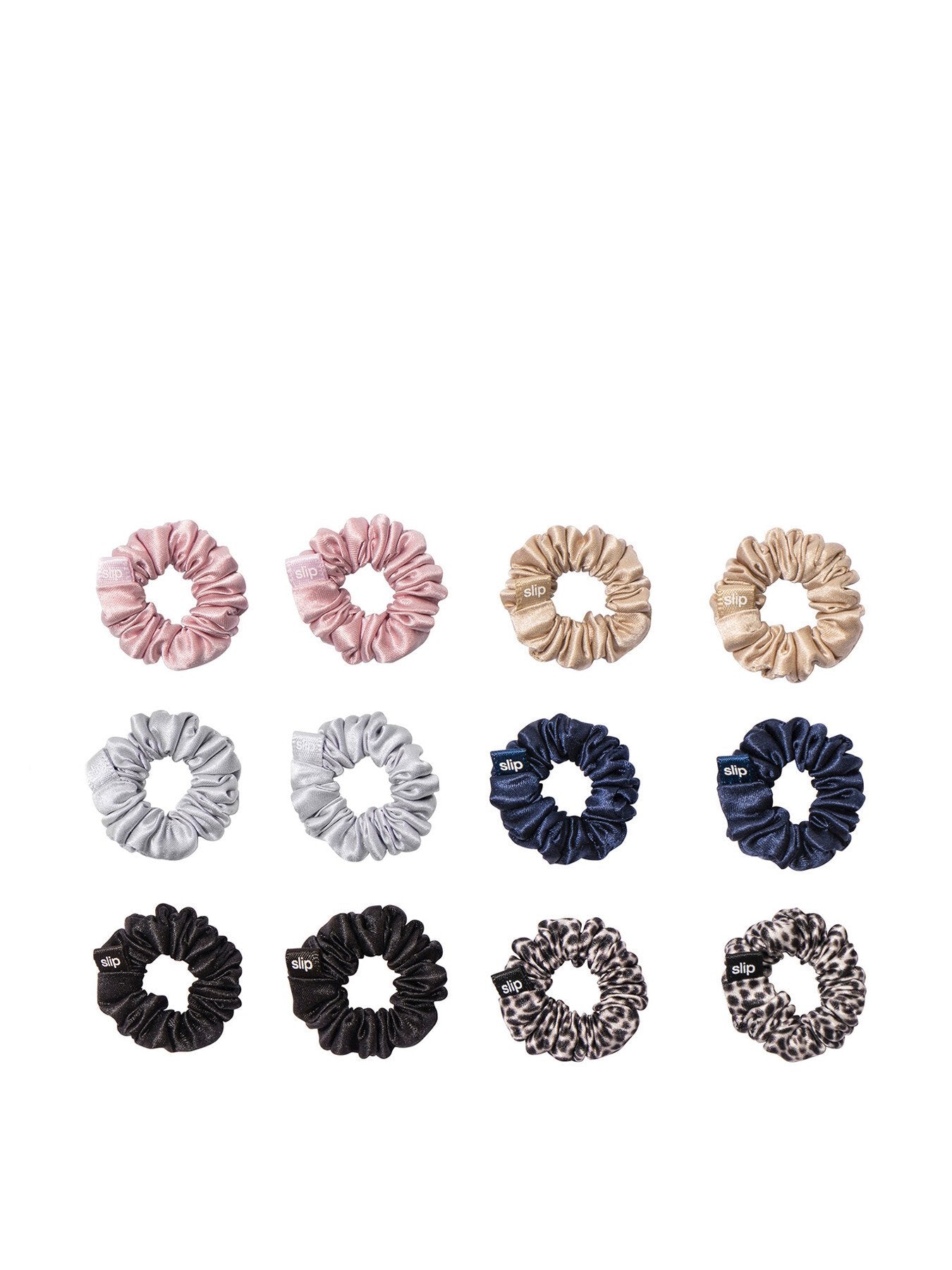 Slip Pure Silk Minnie Scrunchies Set of 12