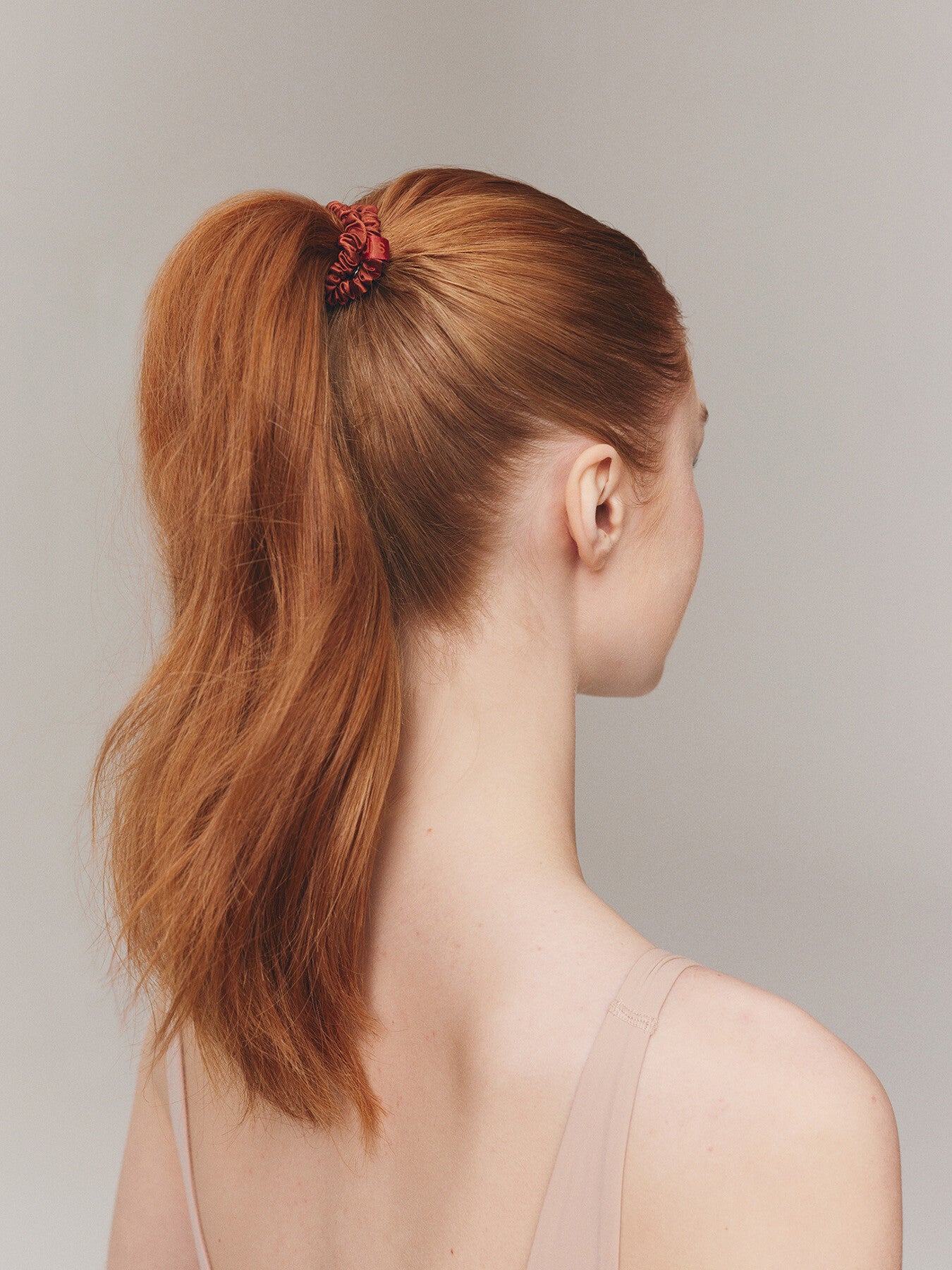 Pure Silk Skinny Scrunchies Set of 4