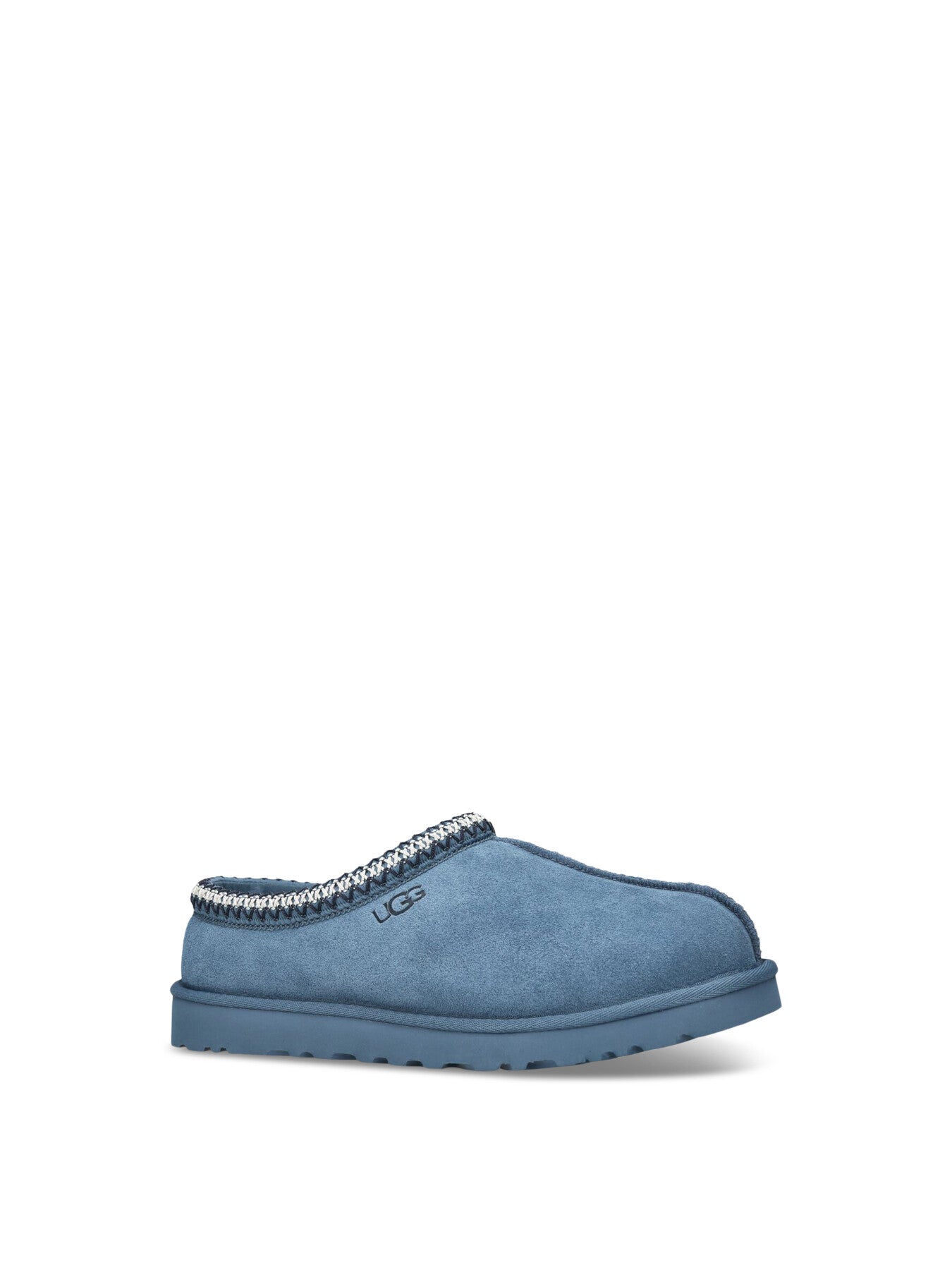 Mens Tasman Suede Slippers Blue