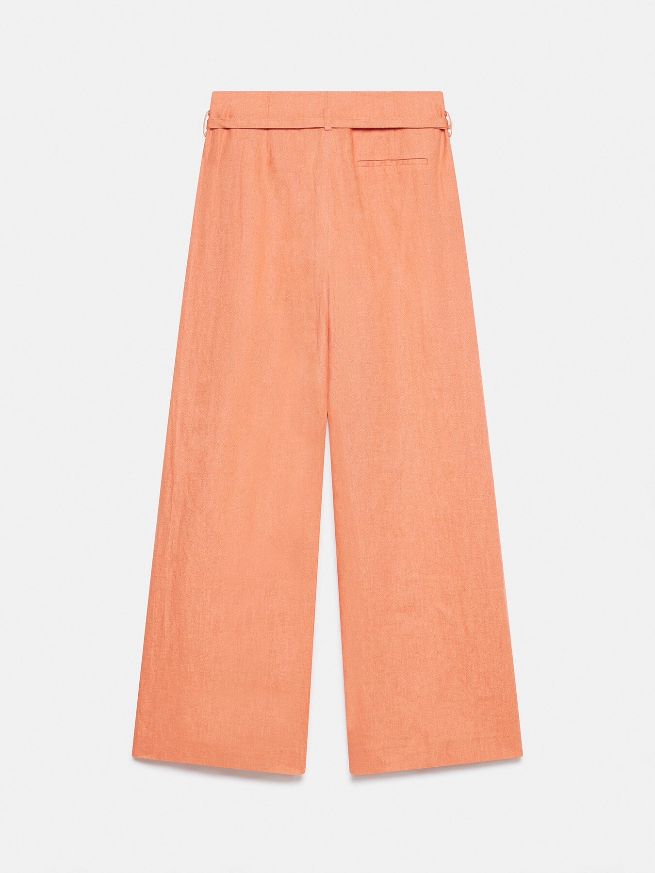 Linen Belted Trousers