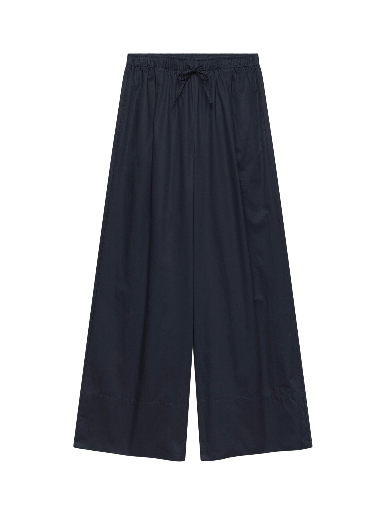 Cotton Wide Trousers