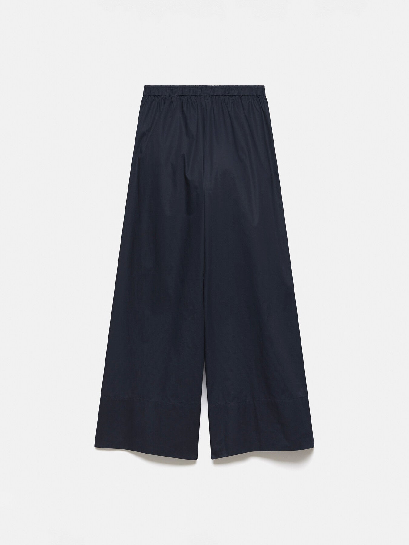 Cotton Wide Trousers