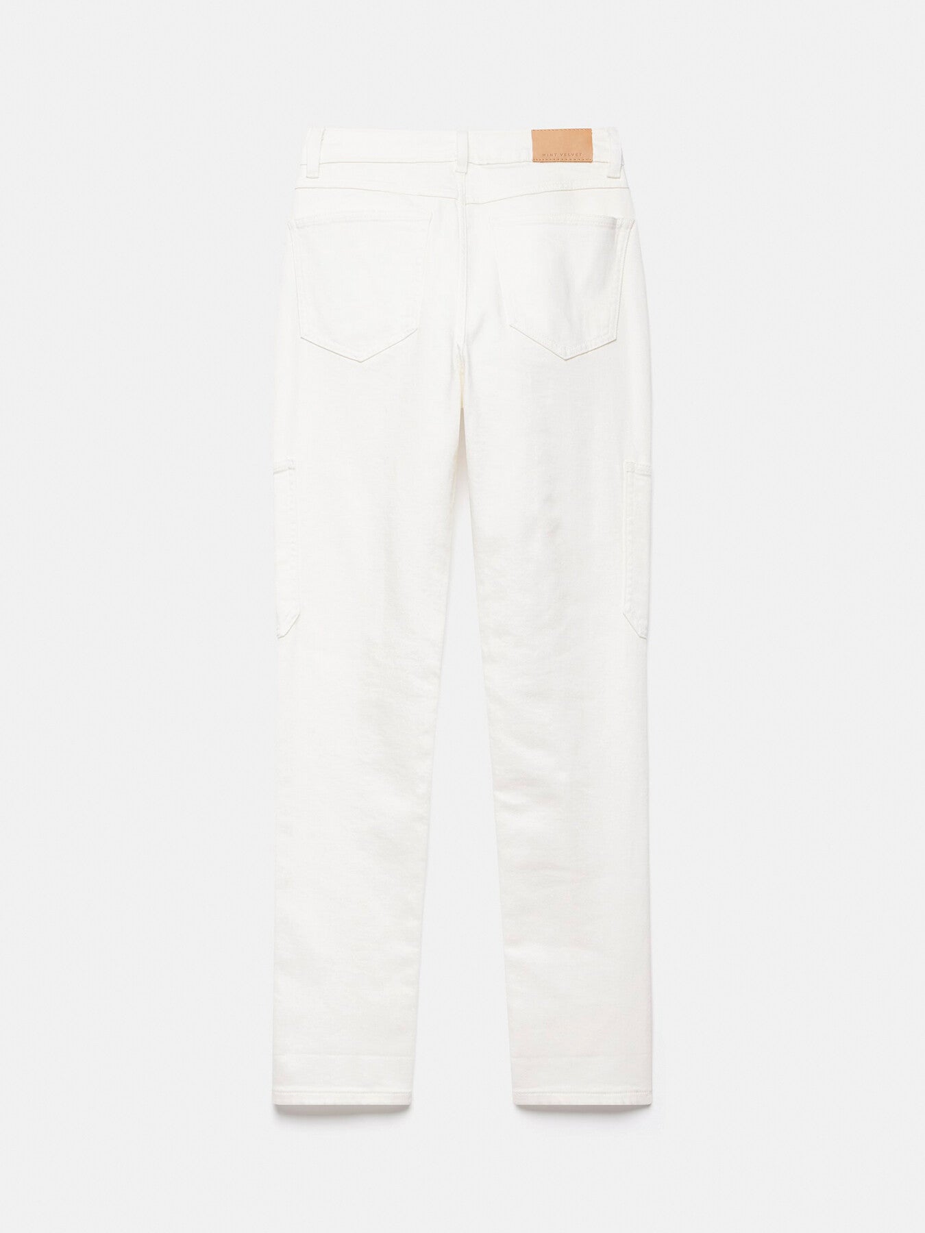 White Carpenter Slim Jeans