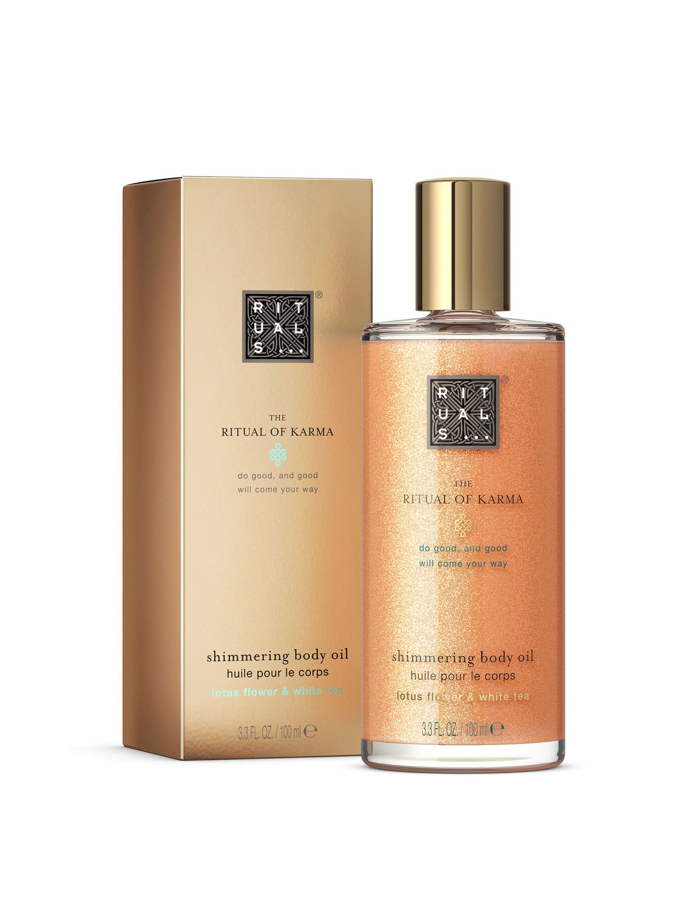 The Ritual of Karma Shimmering Body Oil 100ml