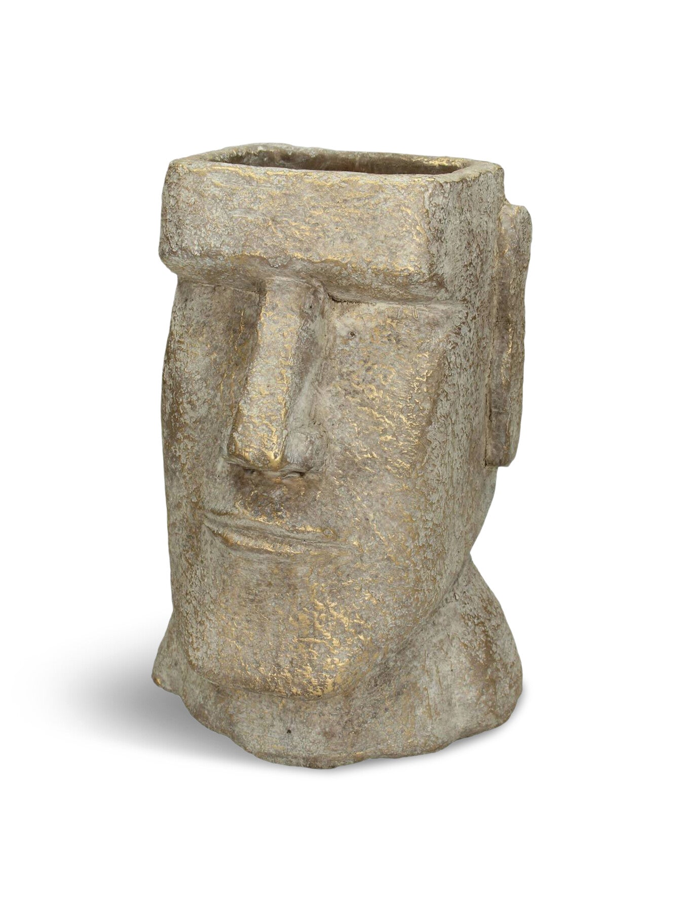 Easter Island Gold Head Planter Small 23cm