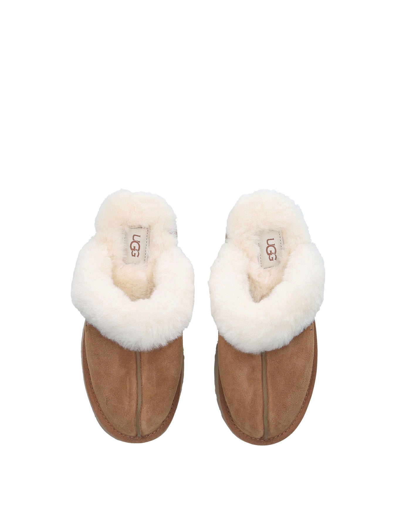 Disquette Slippers Tan