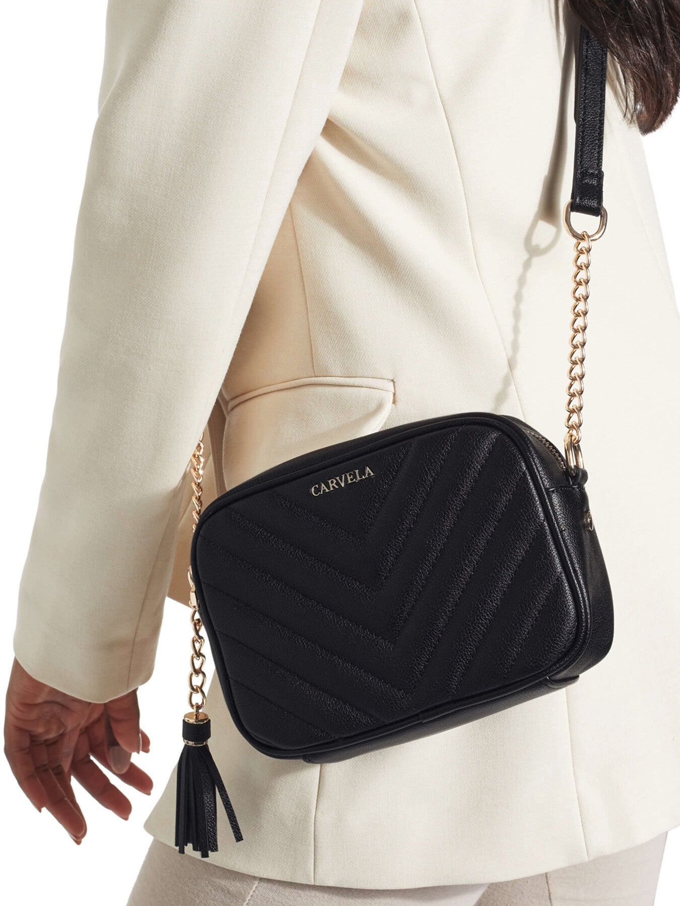 LARA TASSEL CROSS BODY