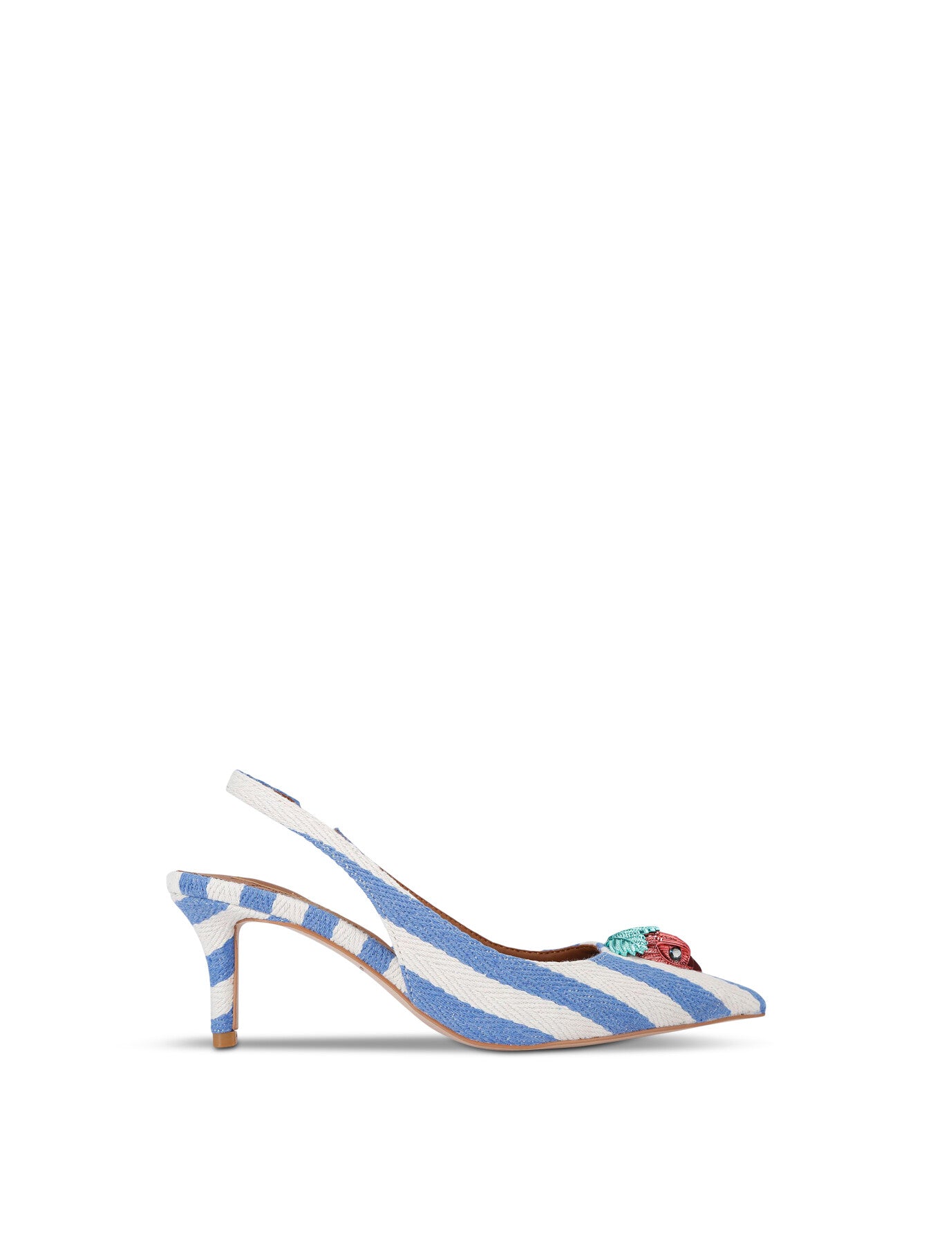 Belgravia Slingback Heels White