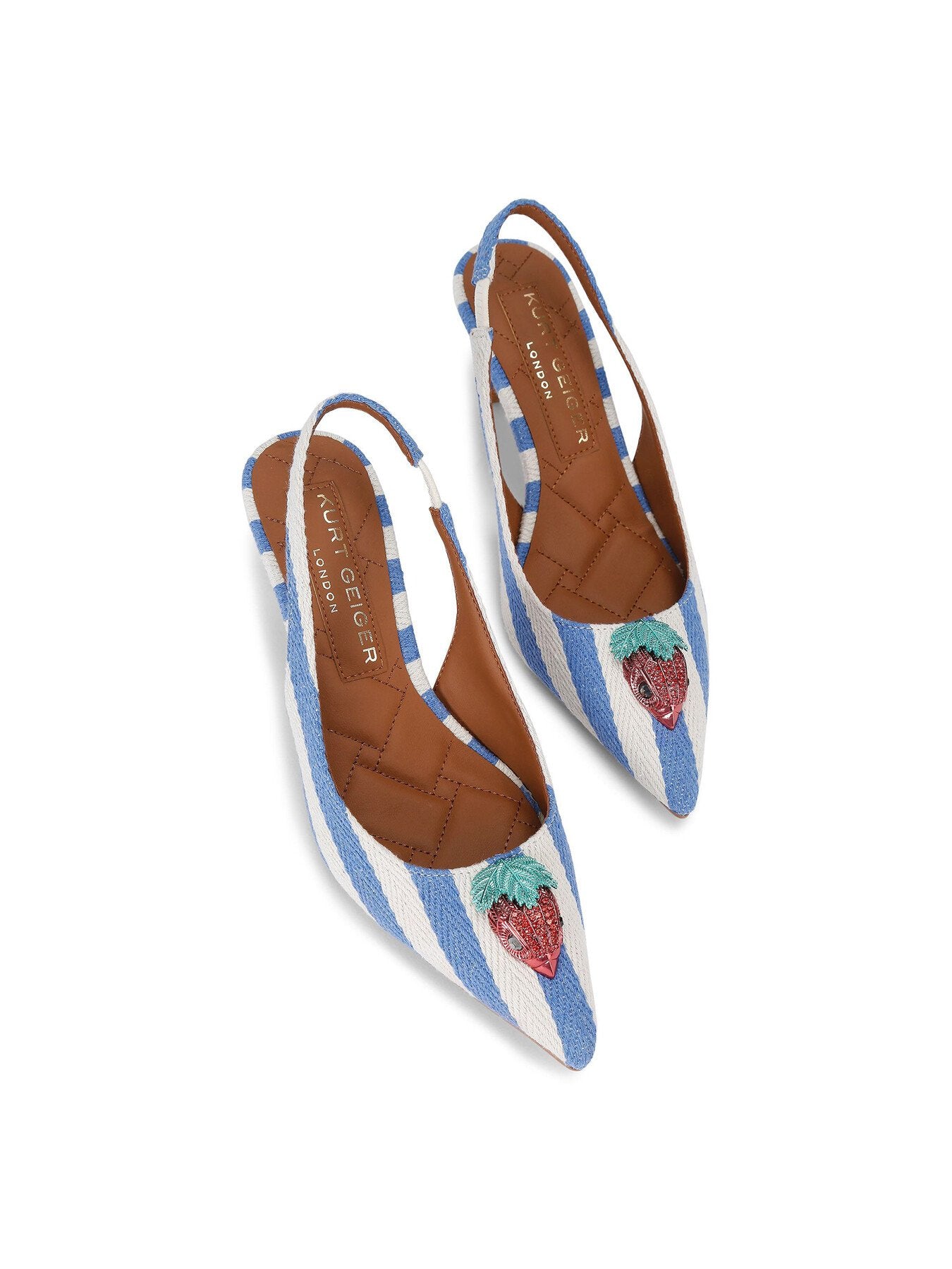 Belgravia Slingback Heels White
