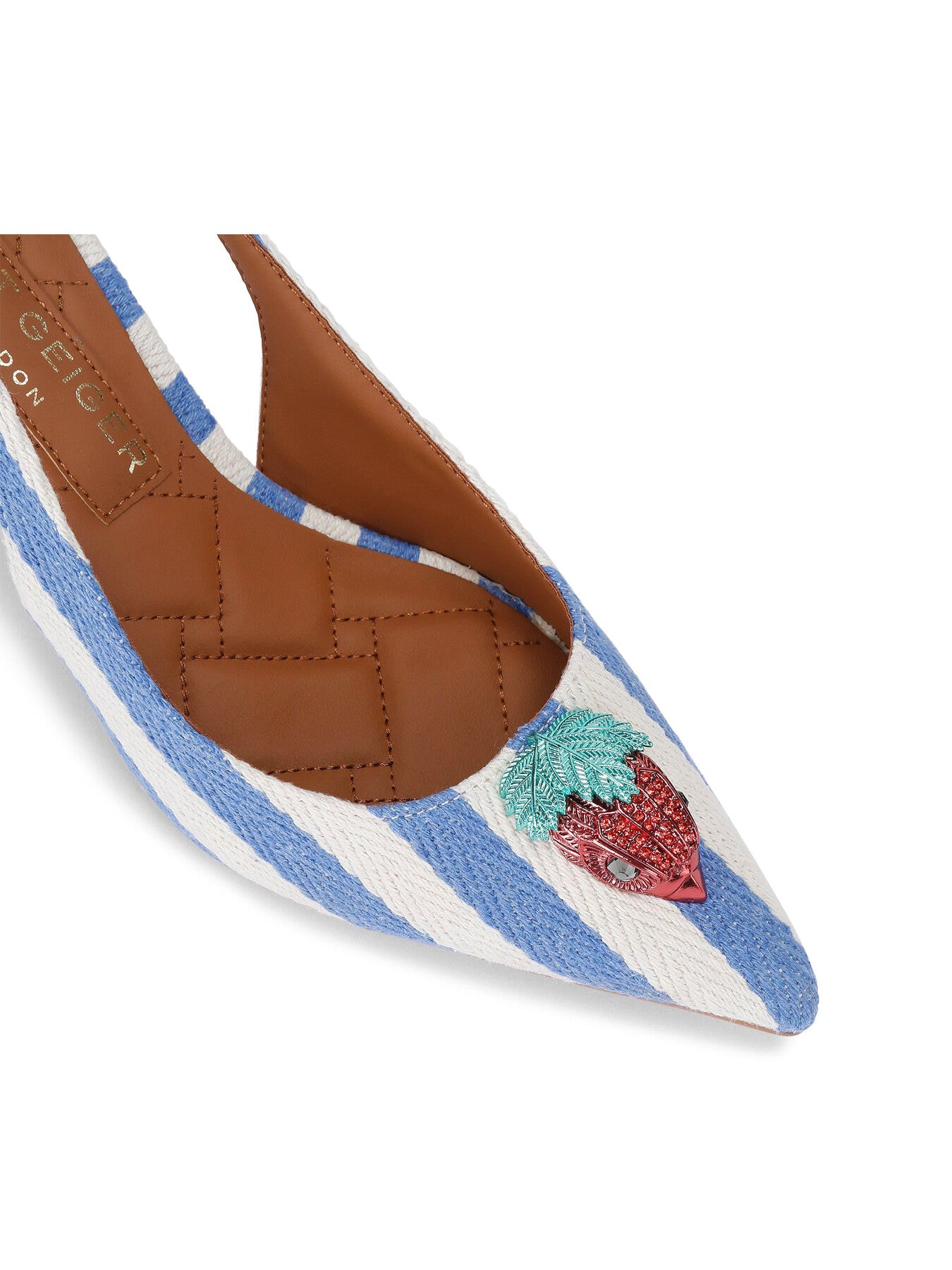 Belgravia Slingback Heels White